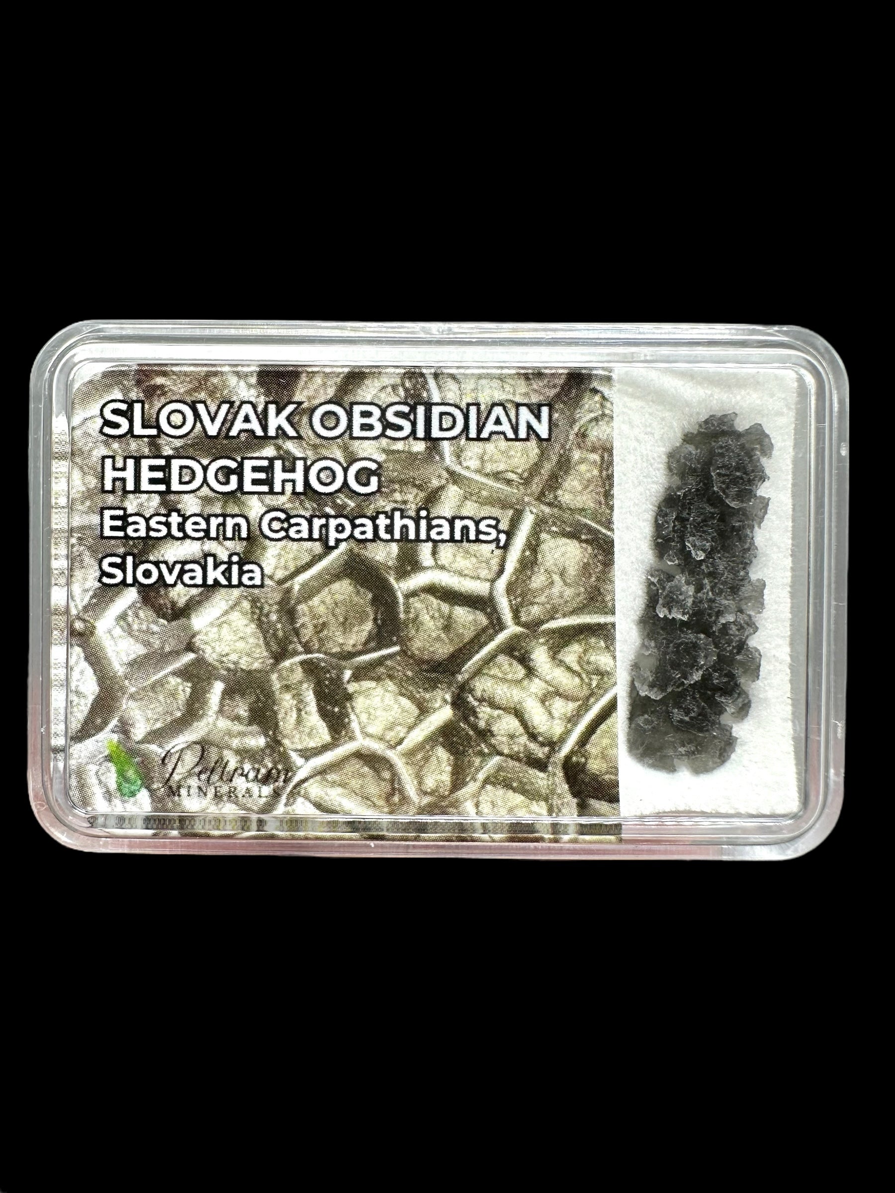 Slovak obsidian – Hedgehog 1g – in box