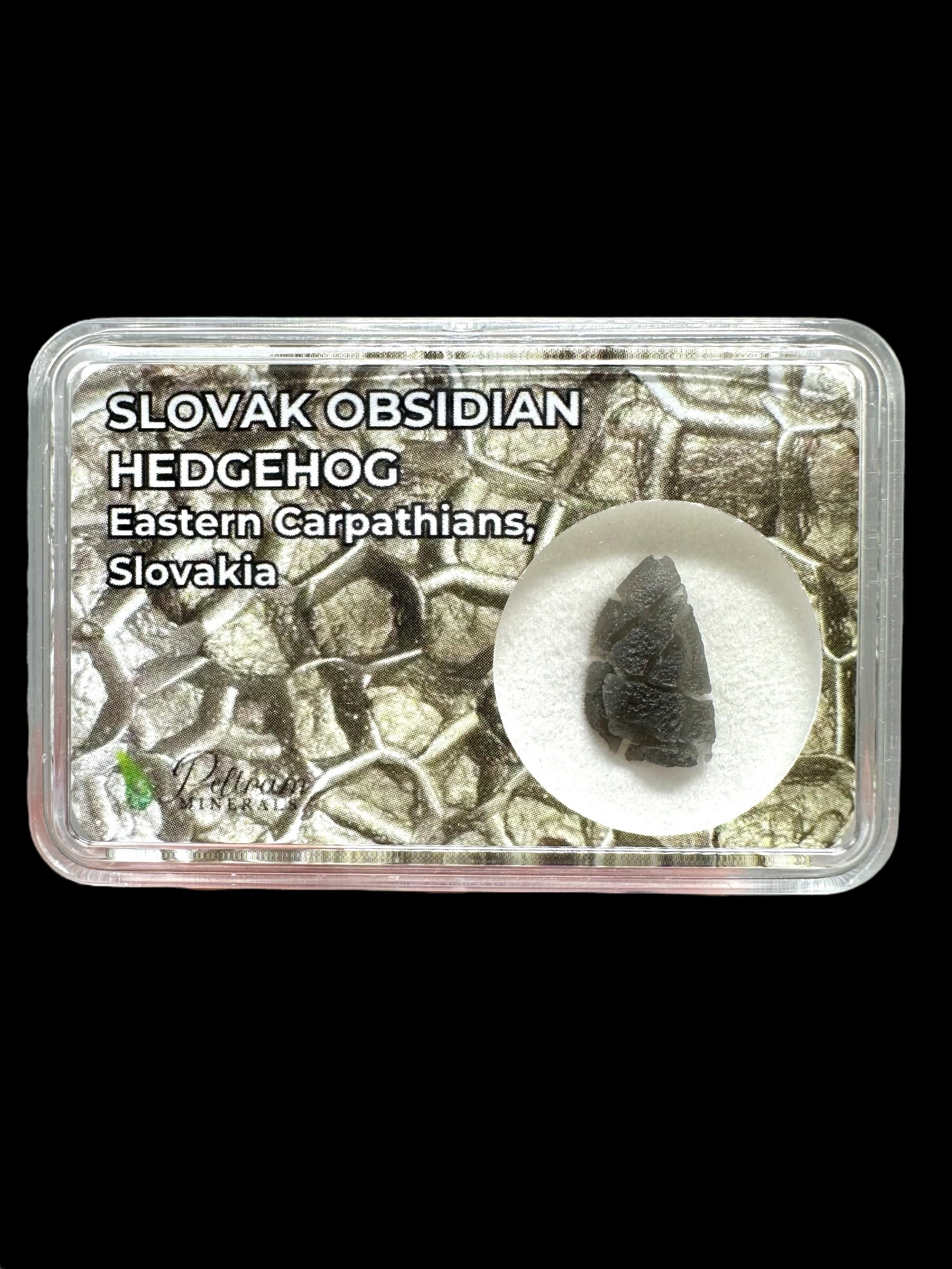 Slovak obsidian – Hedgehog 0,4g – in box