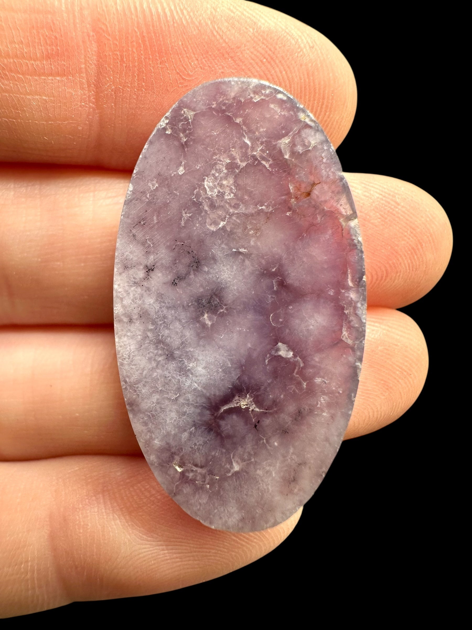 Grape Chalcedony cabochon – Sulawesi, Indonesia - HCH436