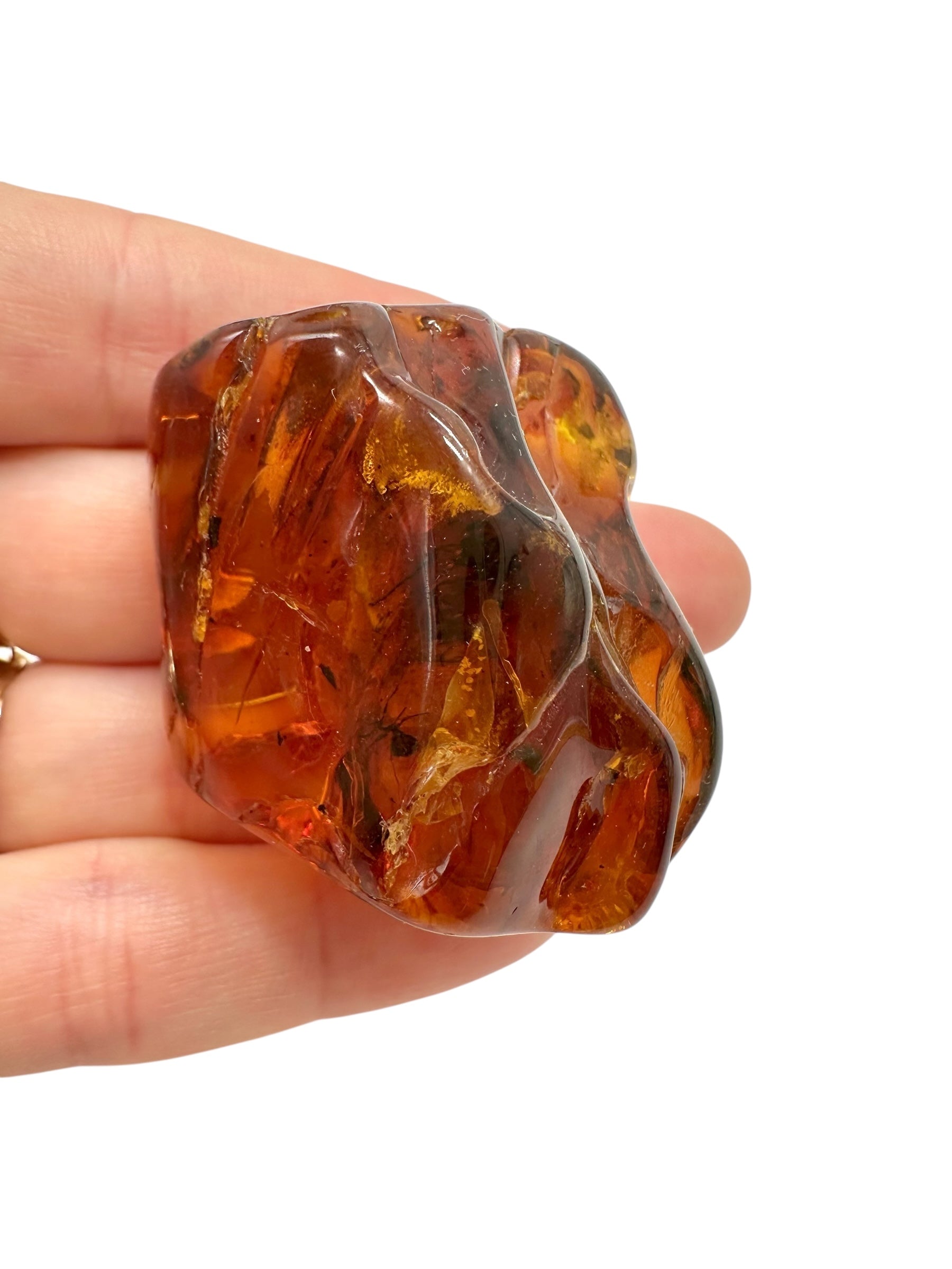 Insects in amber – Lithuania – 19,1g - IJ156