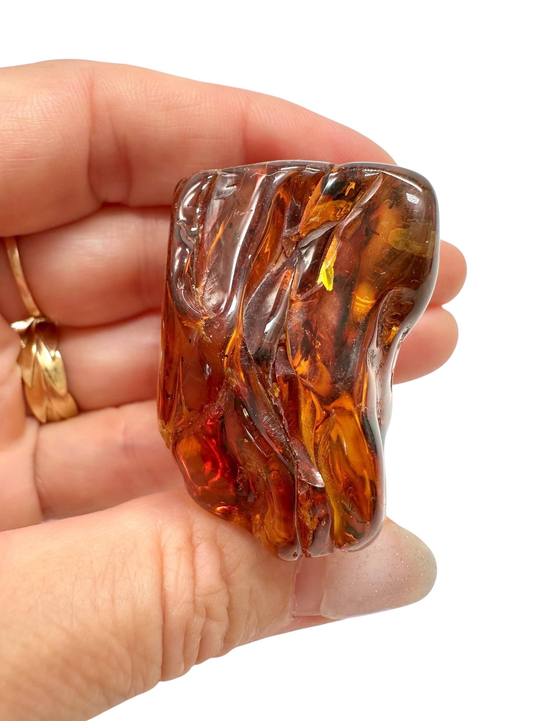 Insects in amber – Lithuania – 19,1g - IJ156