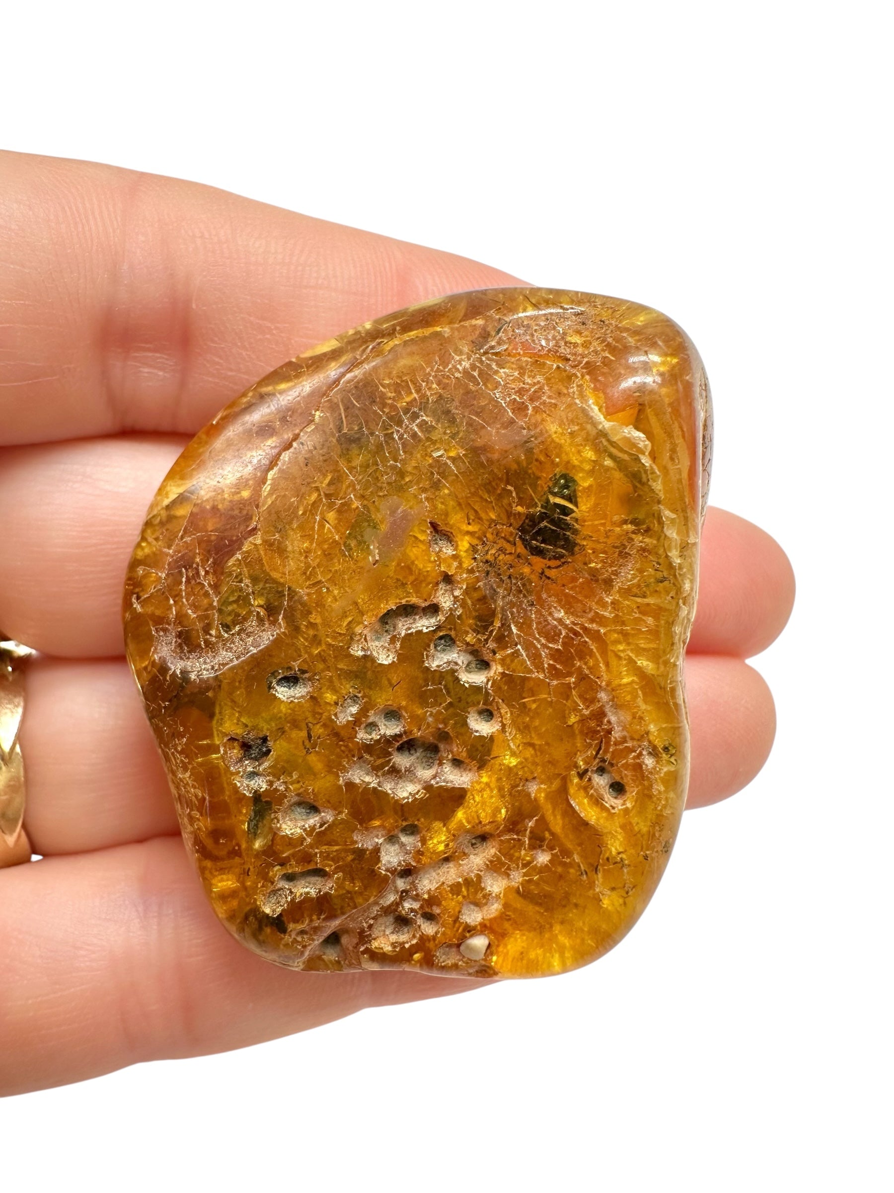 Insects in amber – Lithuania – 15,7g - IJ157