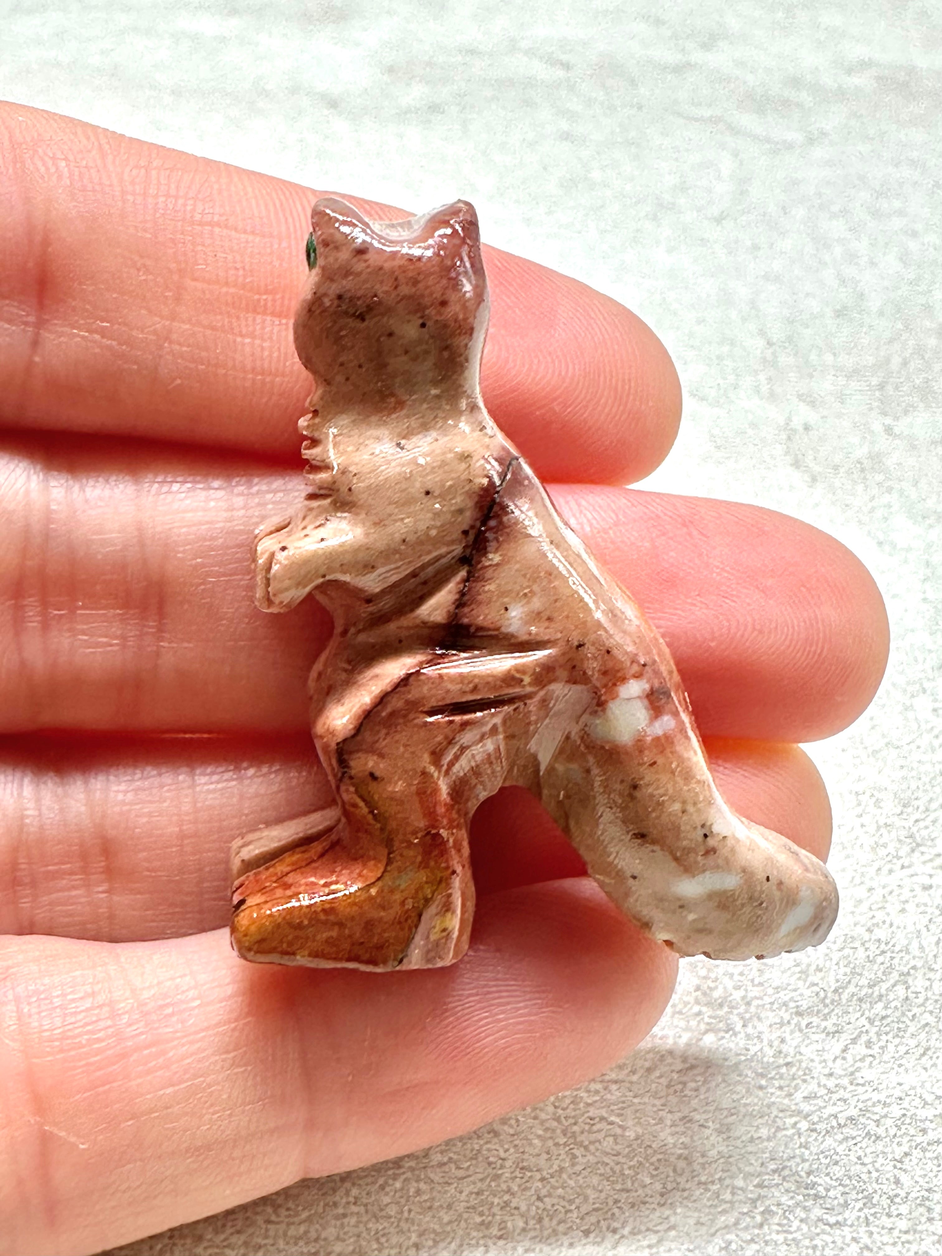Animal made of soapstone – dinosaur - ZV002