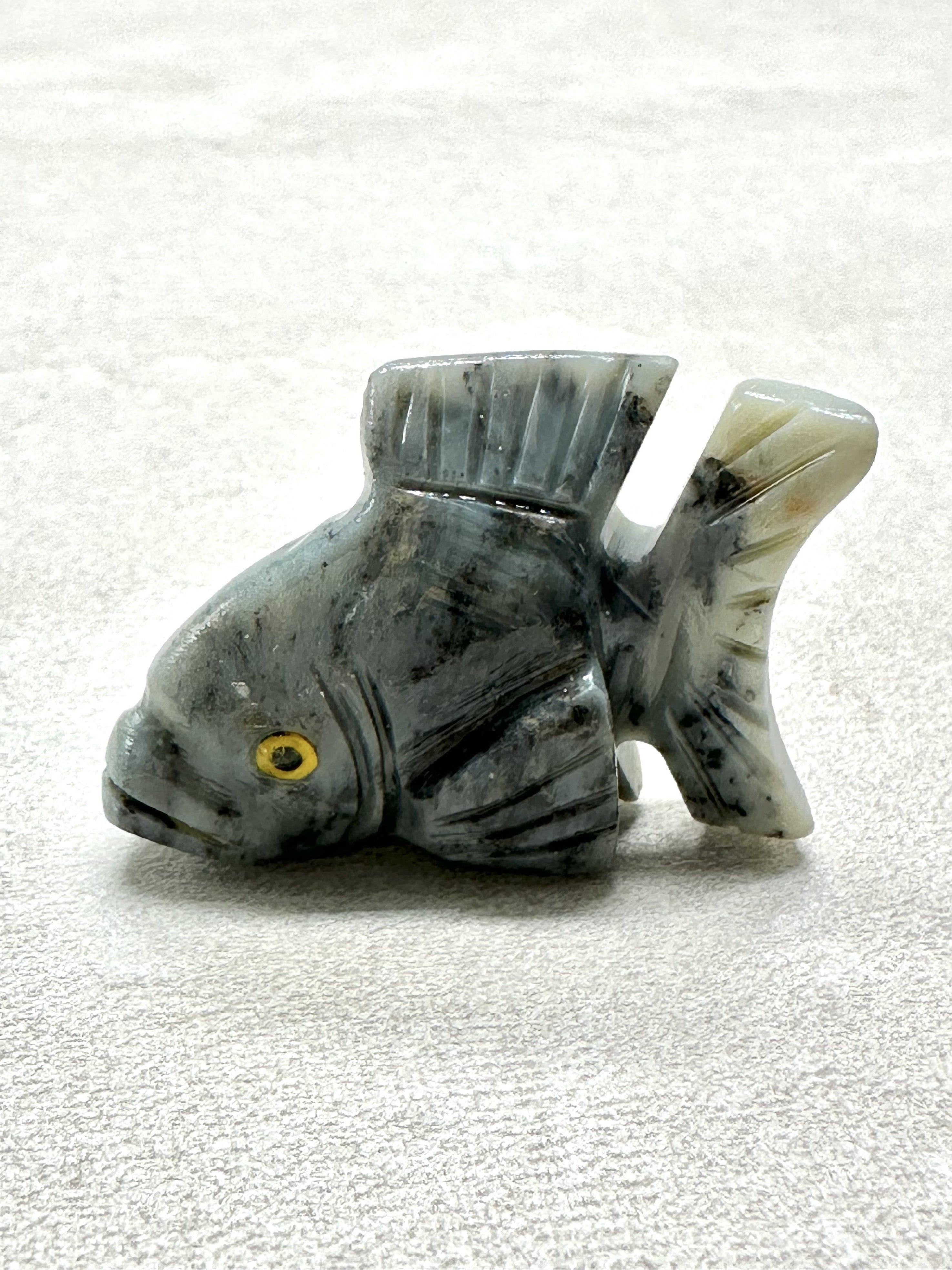Animal made of soapstone – fish - ZV003