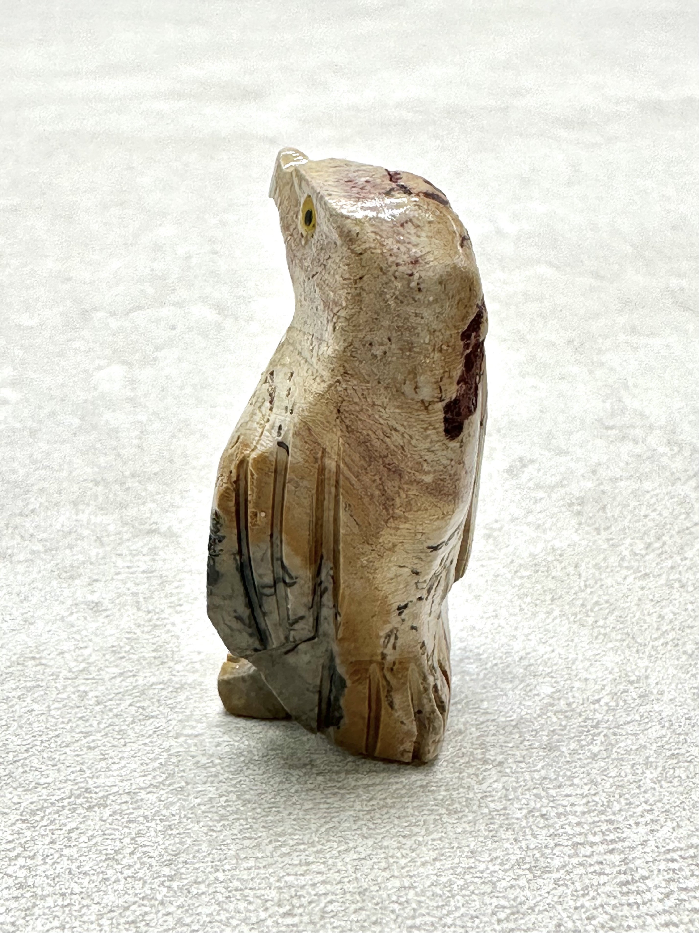 Animal made of soapstone – penguin - ZV007