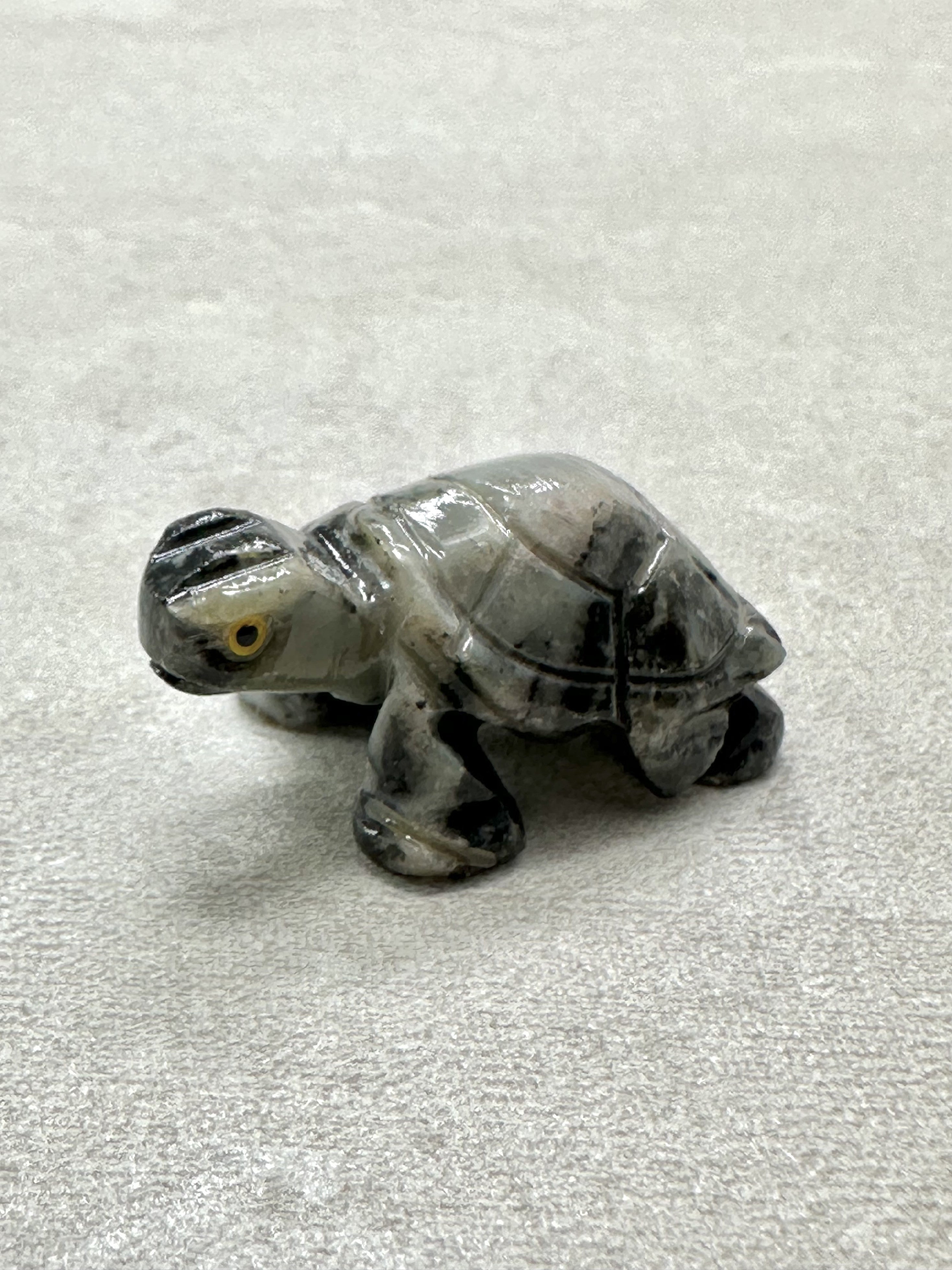 Animal made of soapstone – turtle