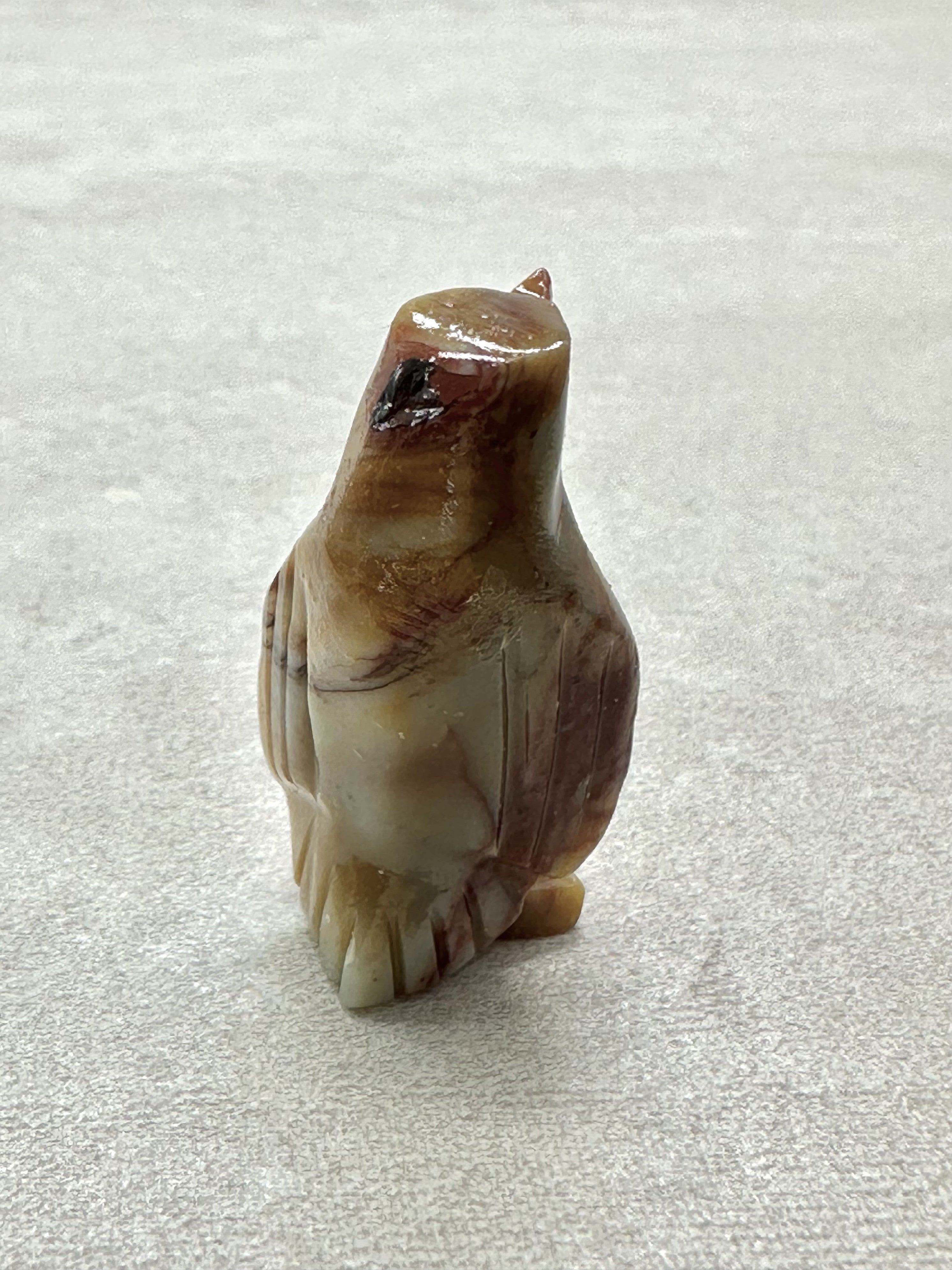 Animal made of soapstone – penguin - ZV009