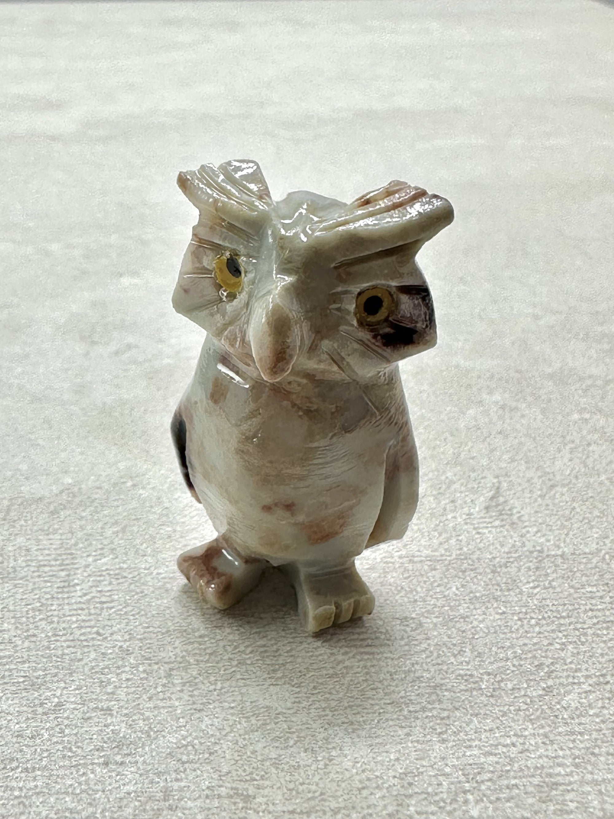 Animal made of soapstone – owl