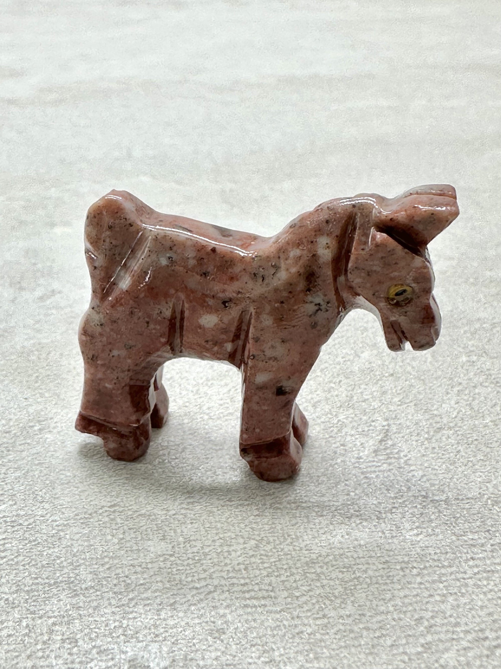 Animal made of soapstone – horse
