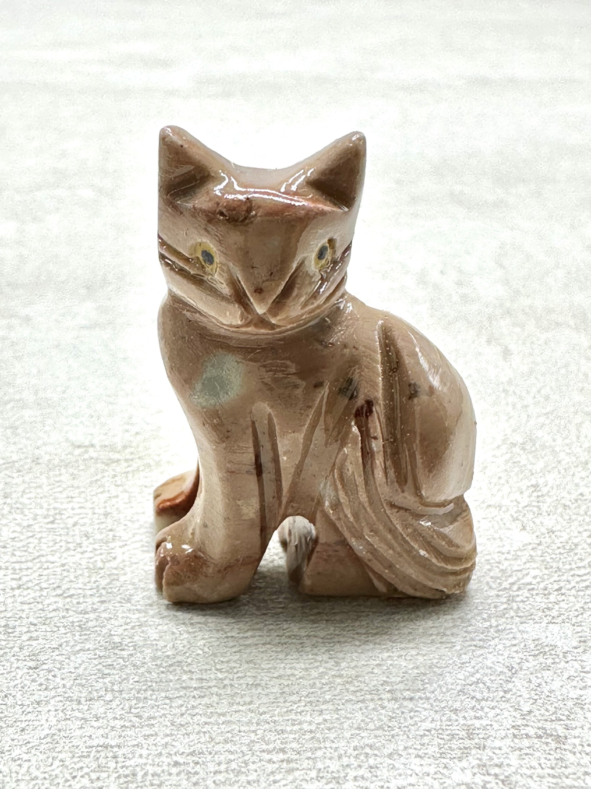 Animal made of soapstone – cat