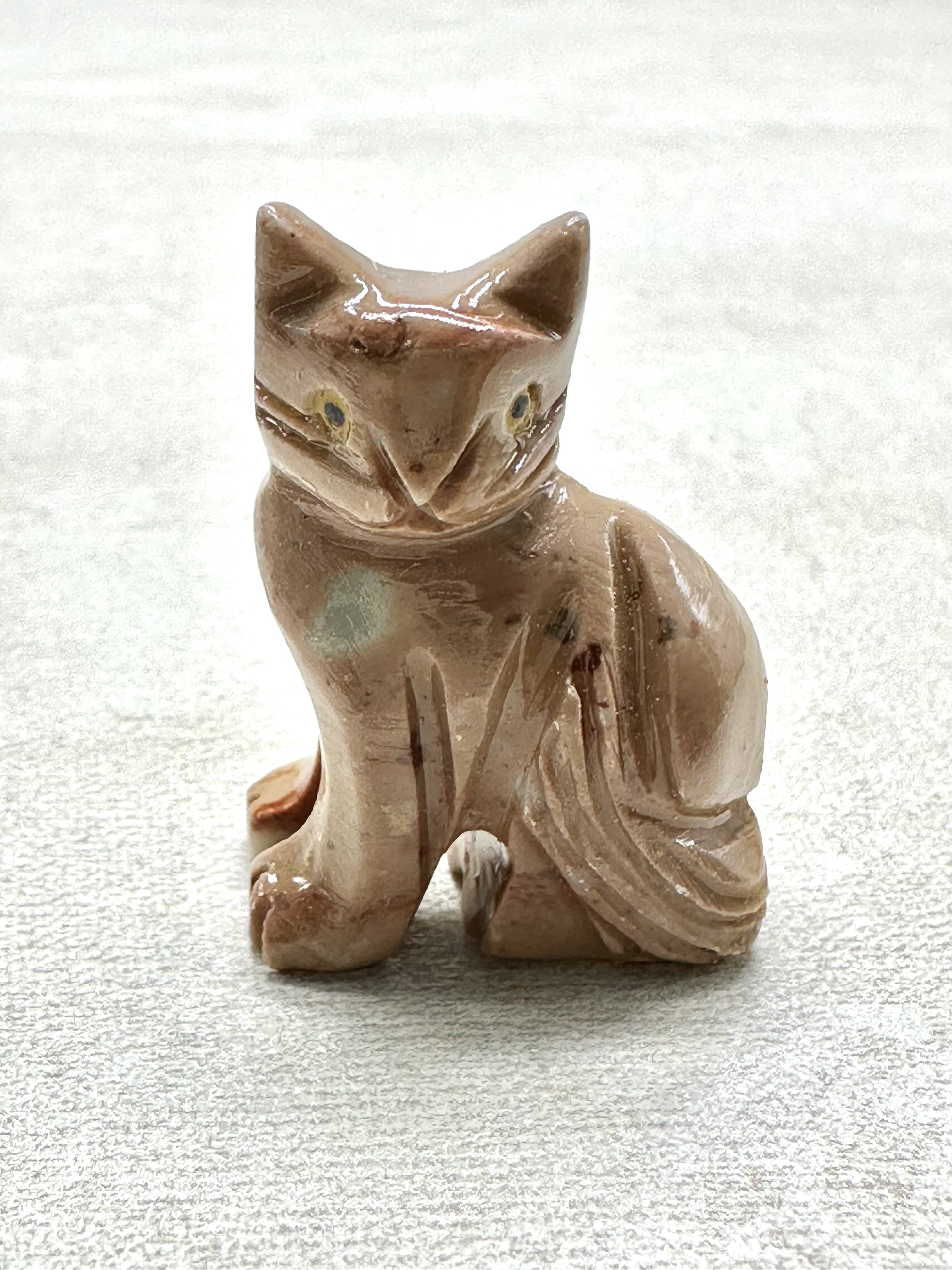 Animal made of soapstone – cat