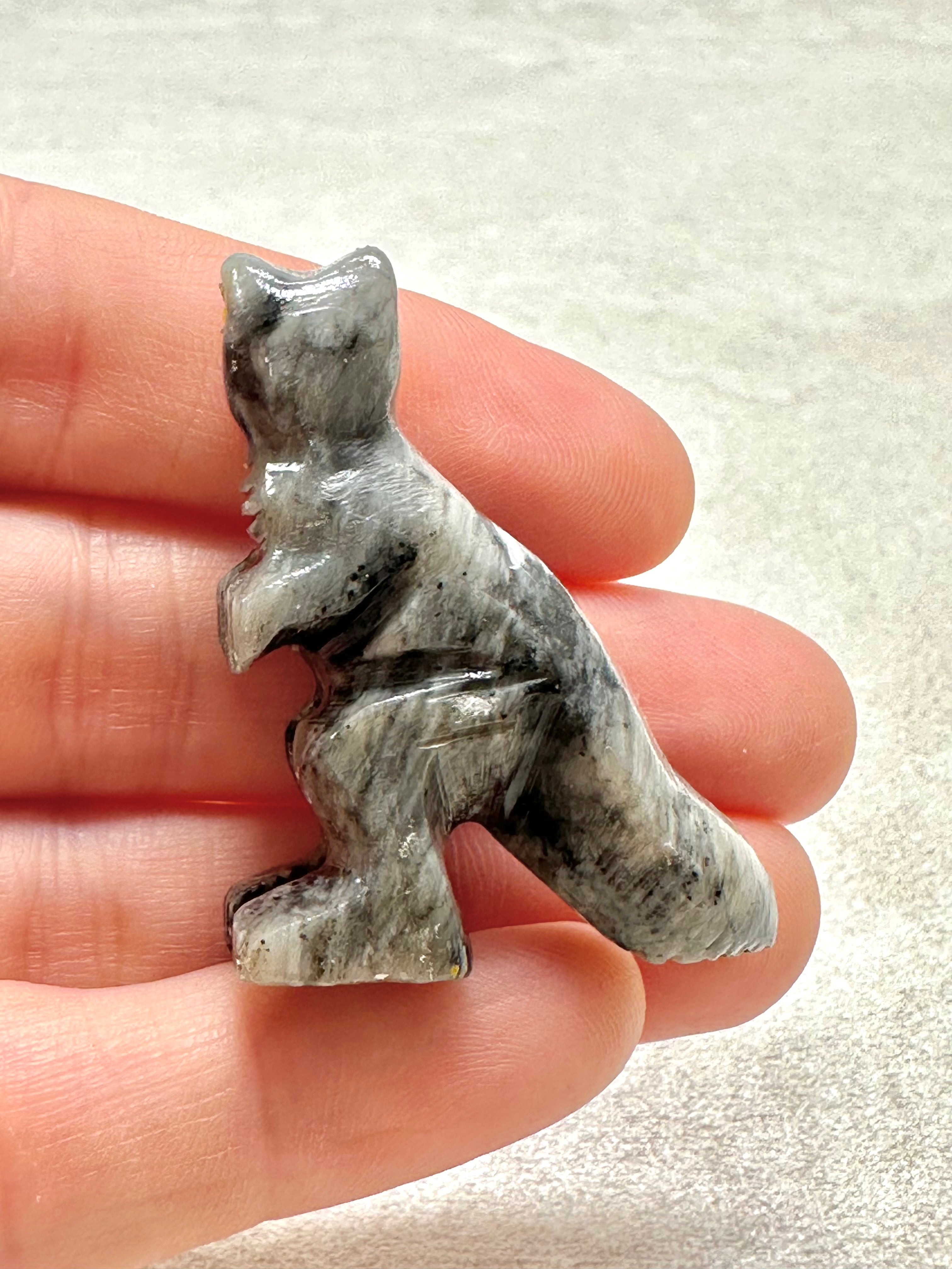 Animal made of soapstone – dinosaur - ZV014