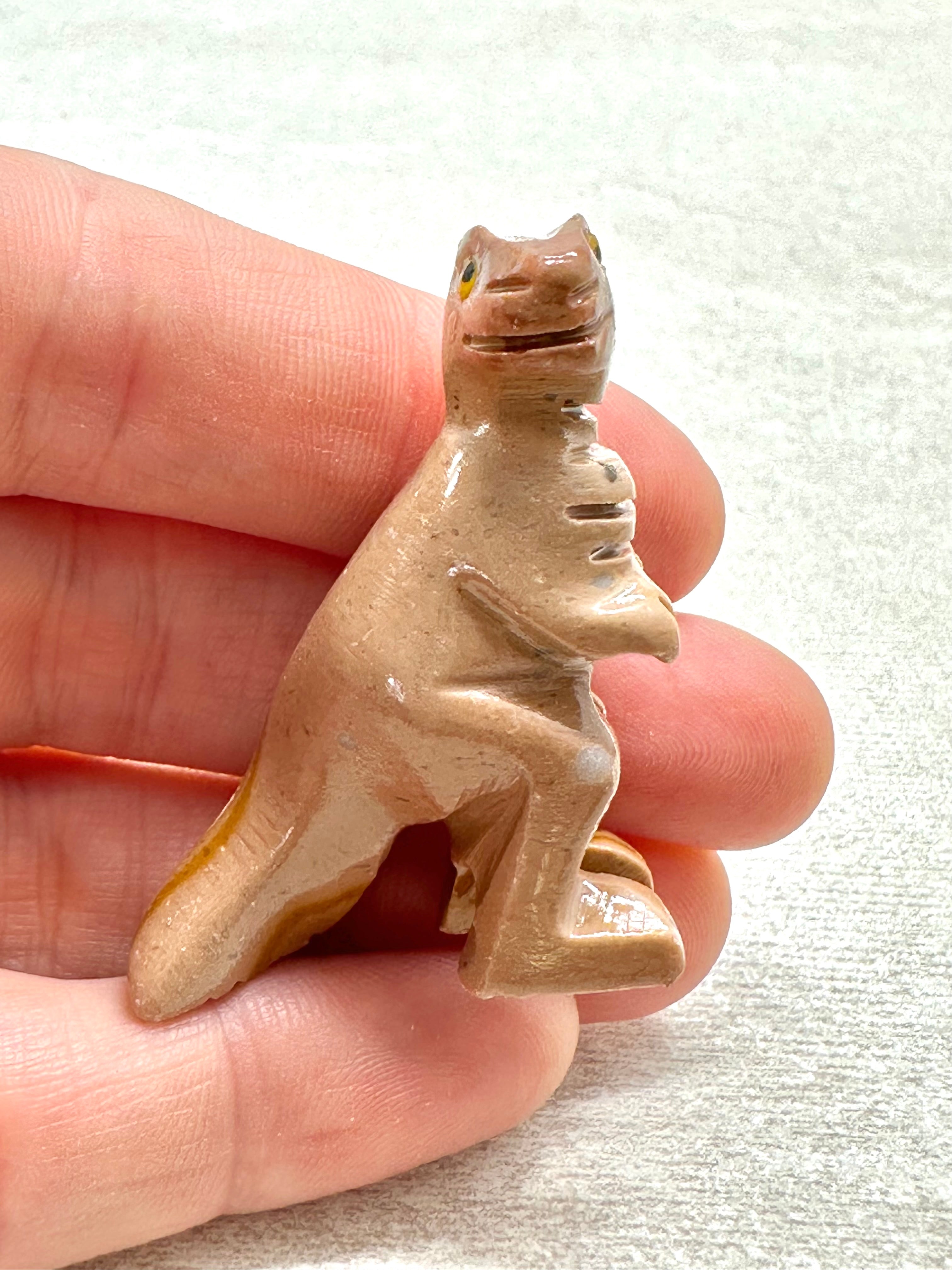 Animal made of soapstone – dinosaur - ZV015
