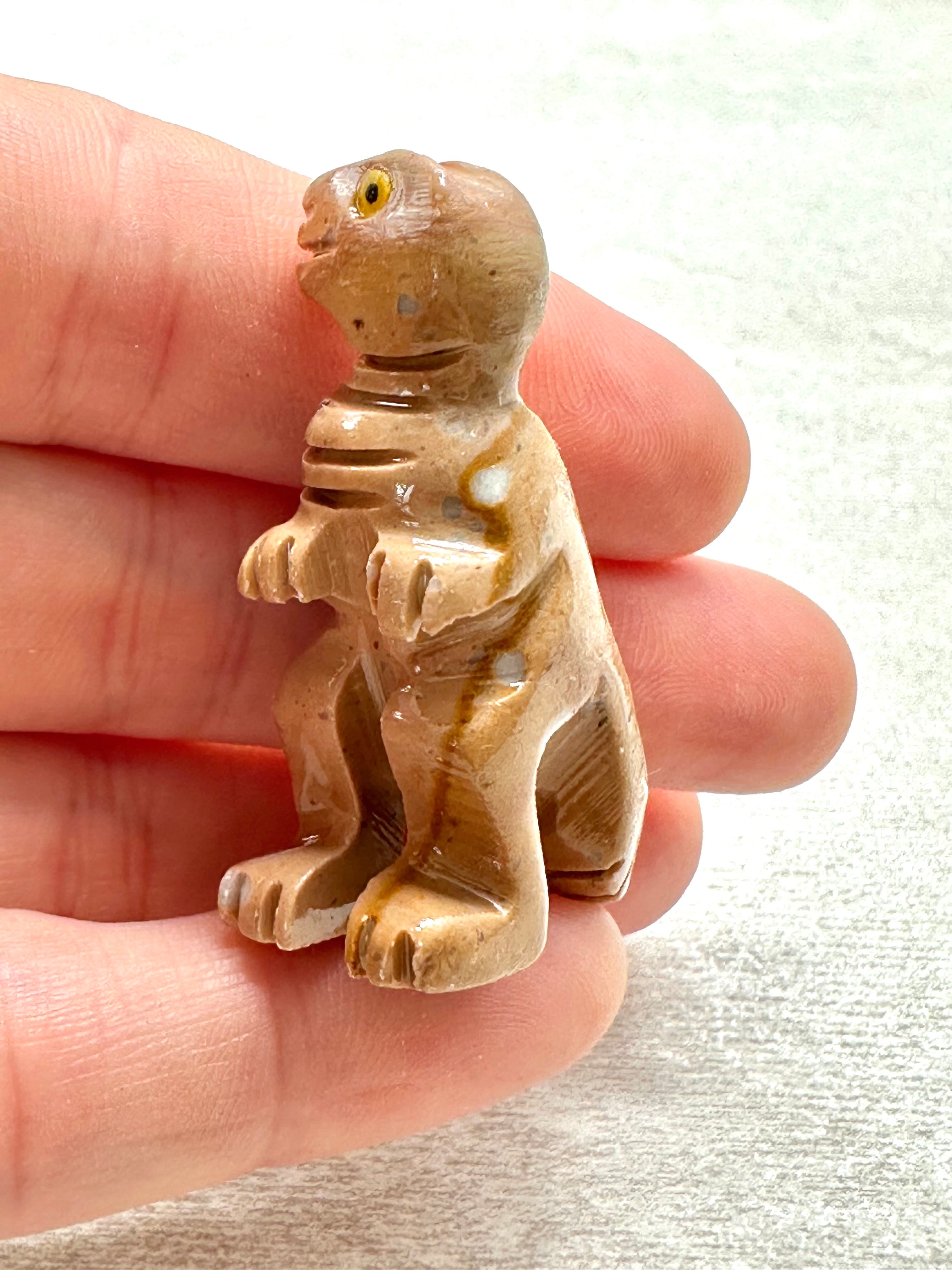 Animal made of soapstone – dinosaur - ZV015