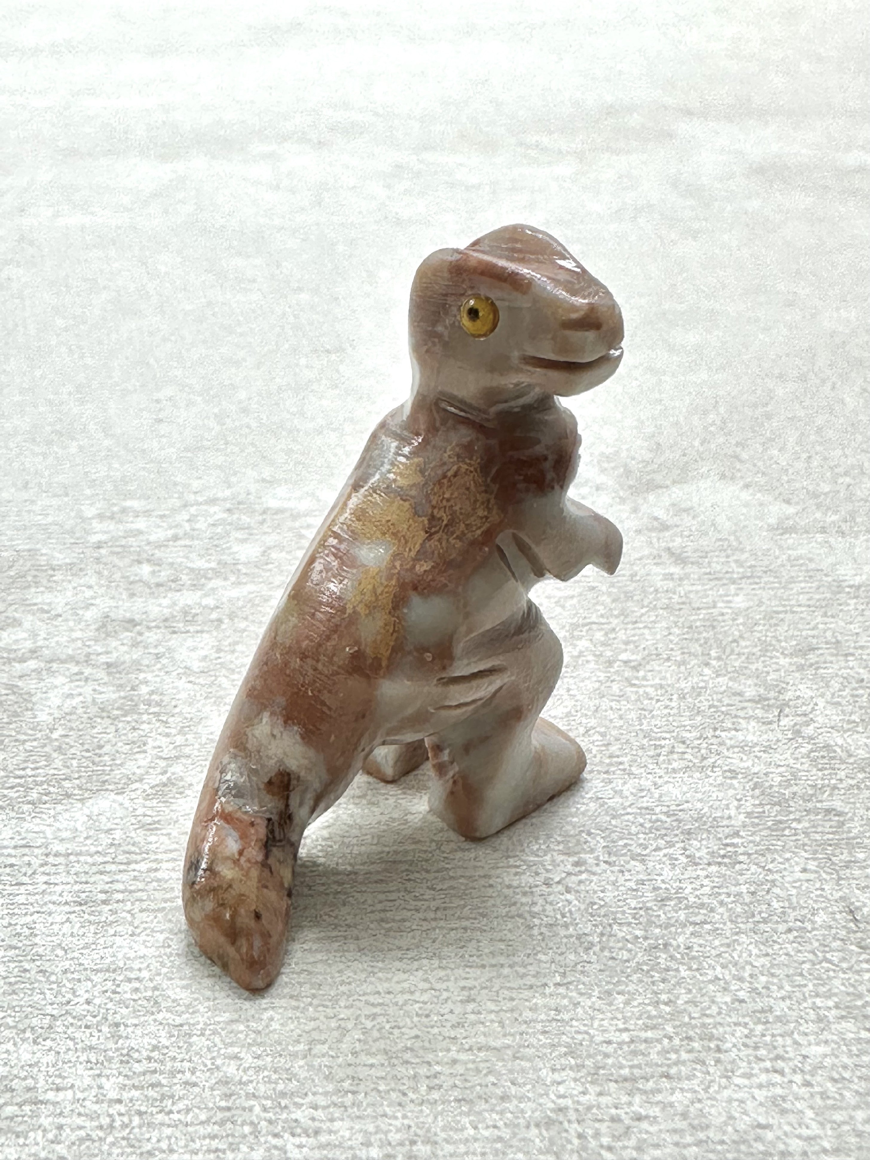 Animal made of soapstone – dinosaur - ZV016