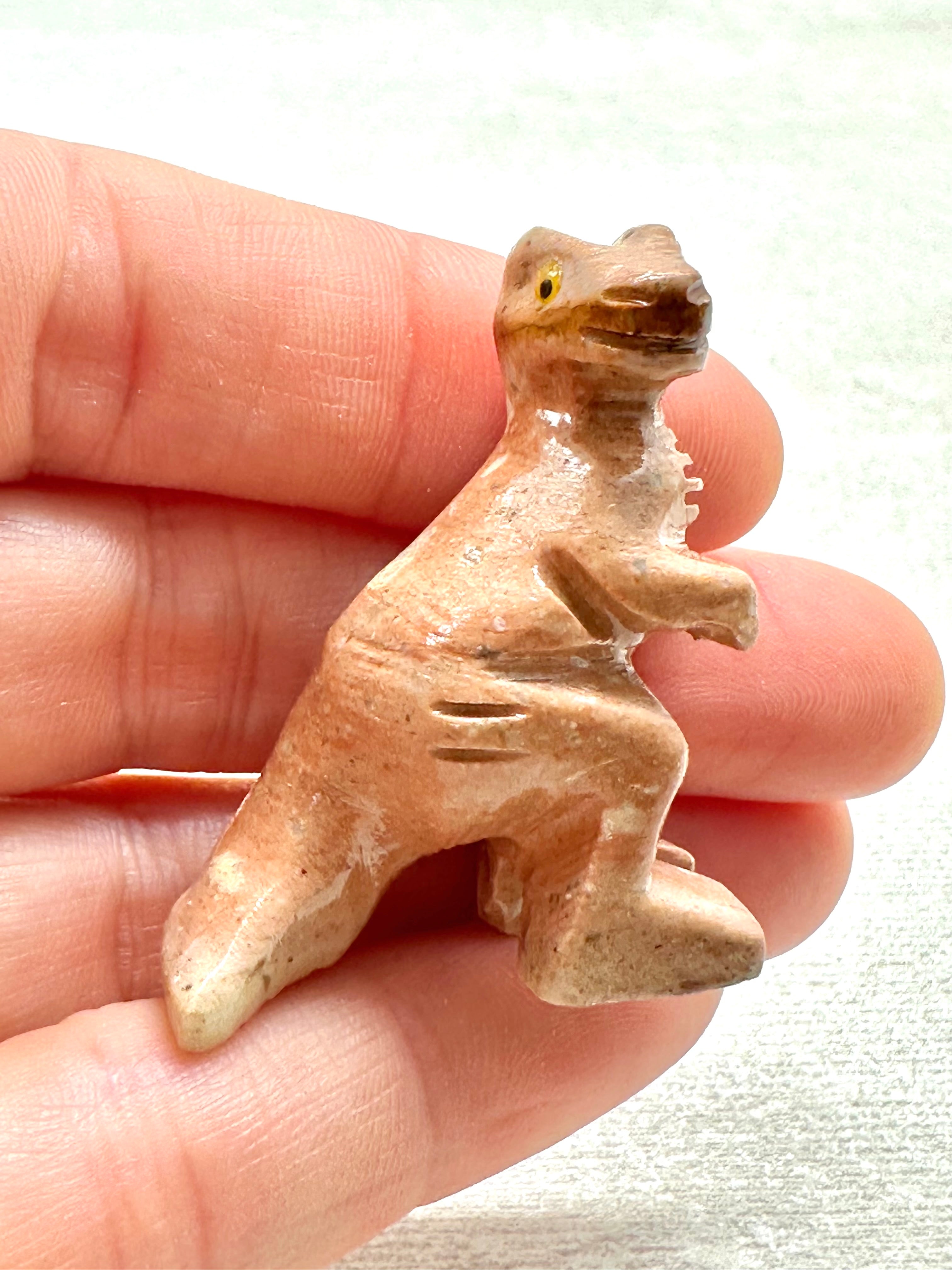 Animal made of soapstone – dinosaur - ZV017