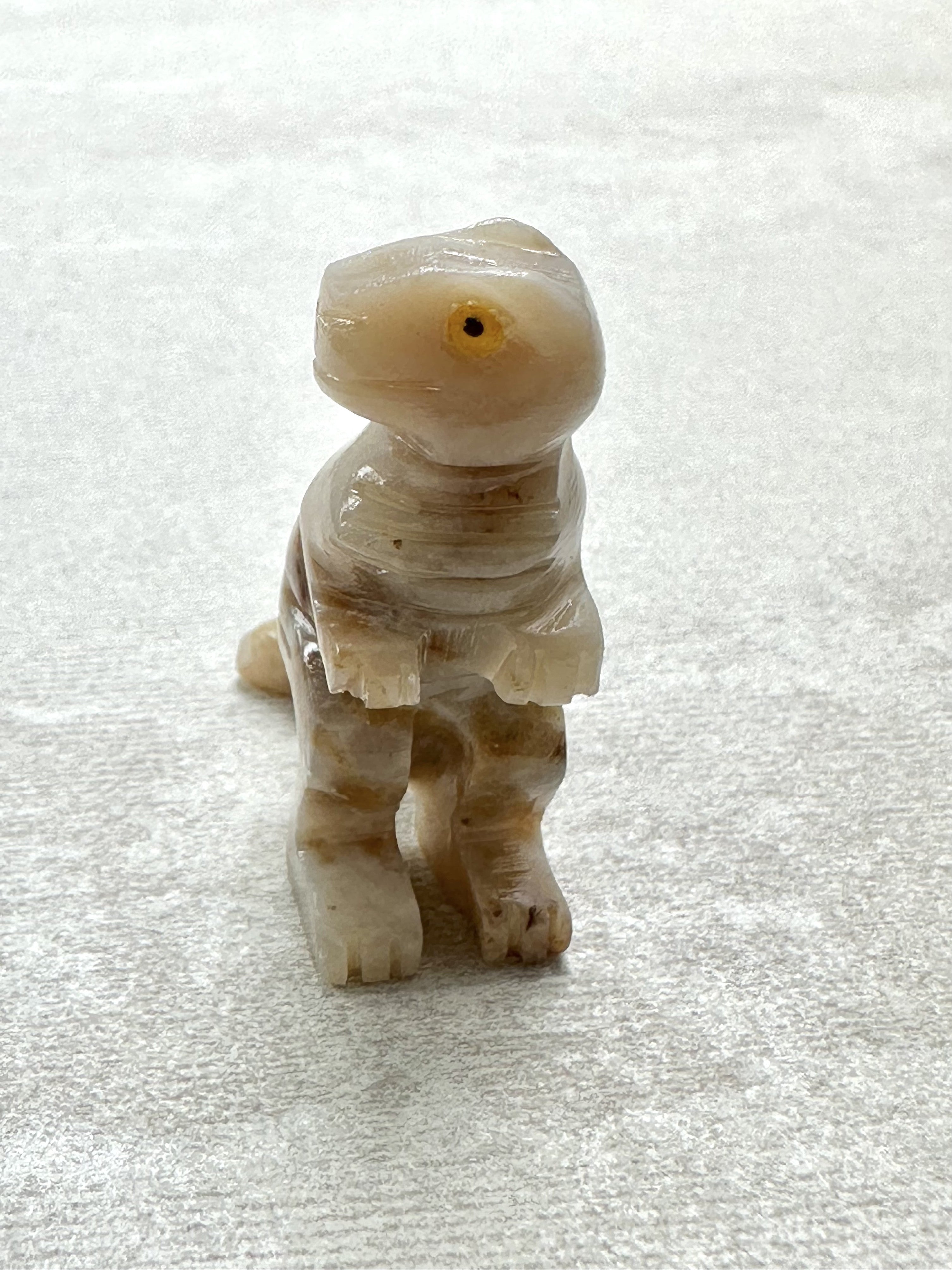Animal made of soapstone – dinosaur - ZV018