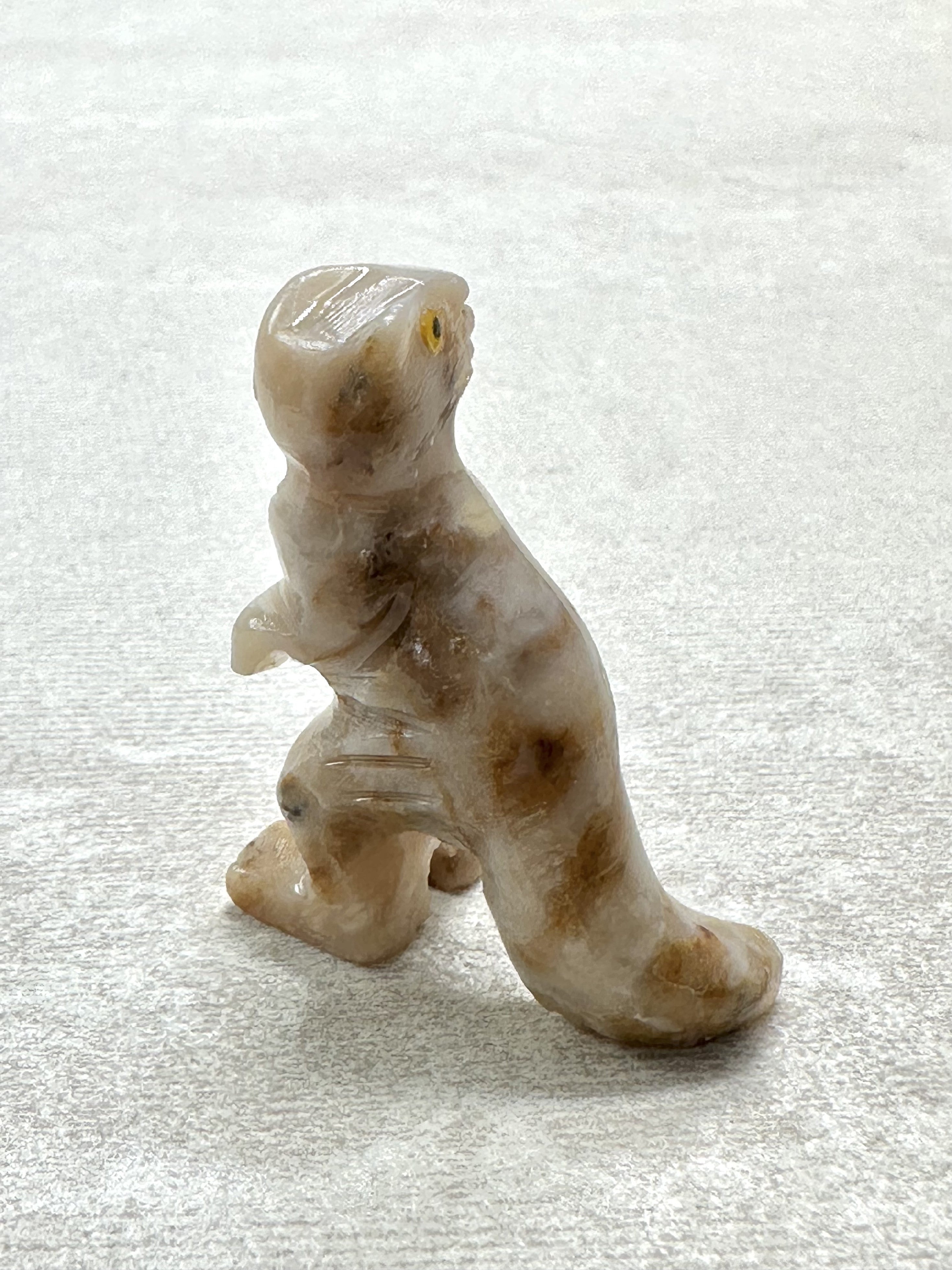Animal made of soapstone – dinosaur - ZV018