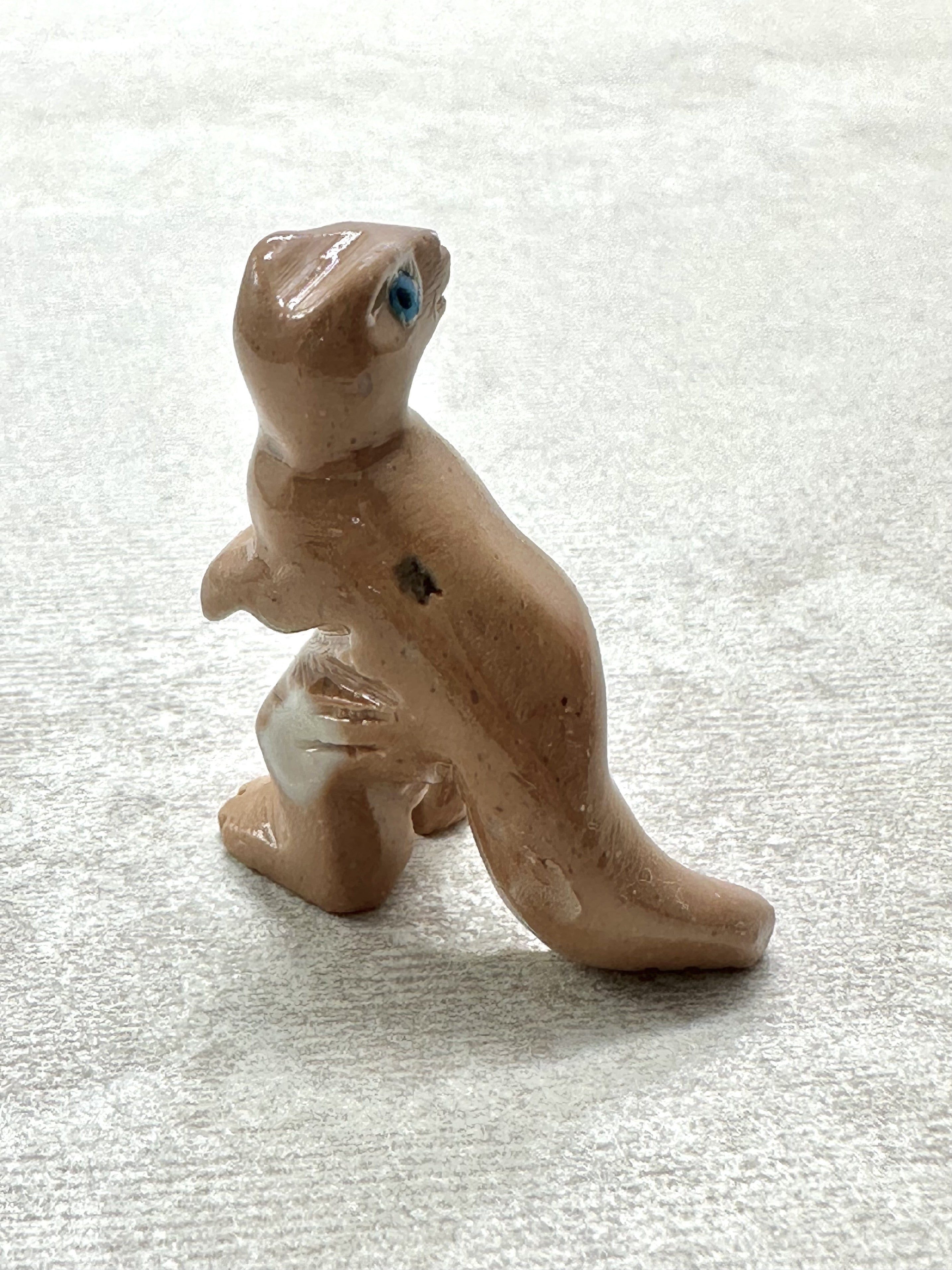 Animal made of soapstone – dinosaur - ZV019