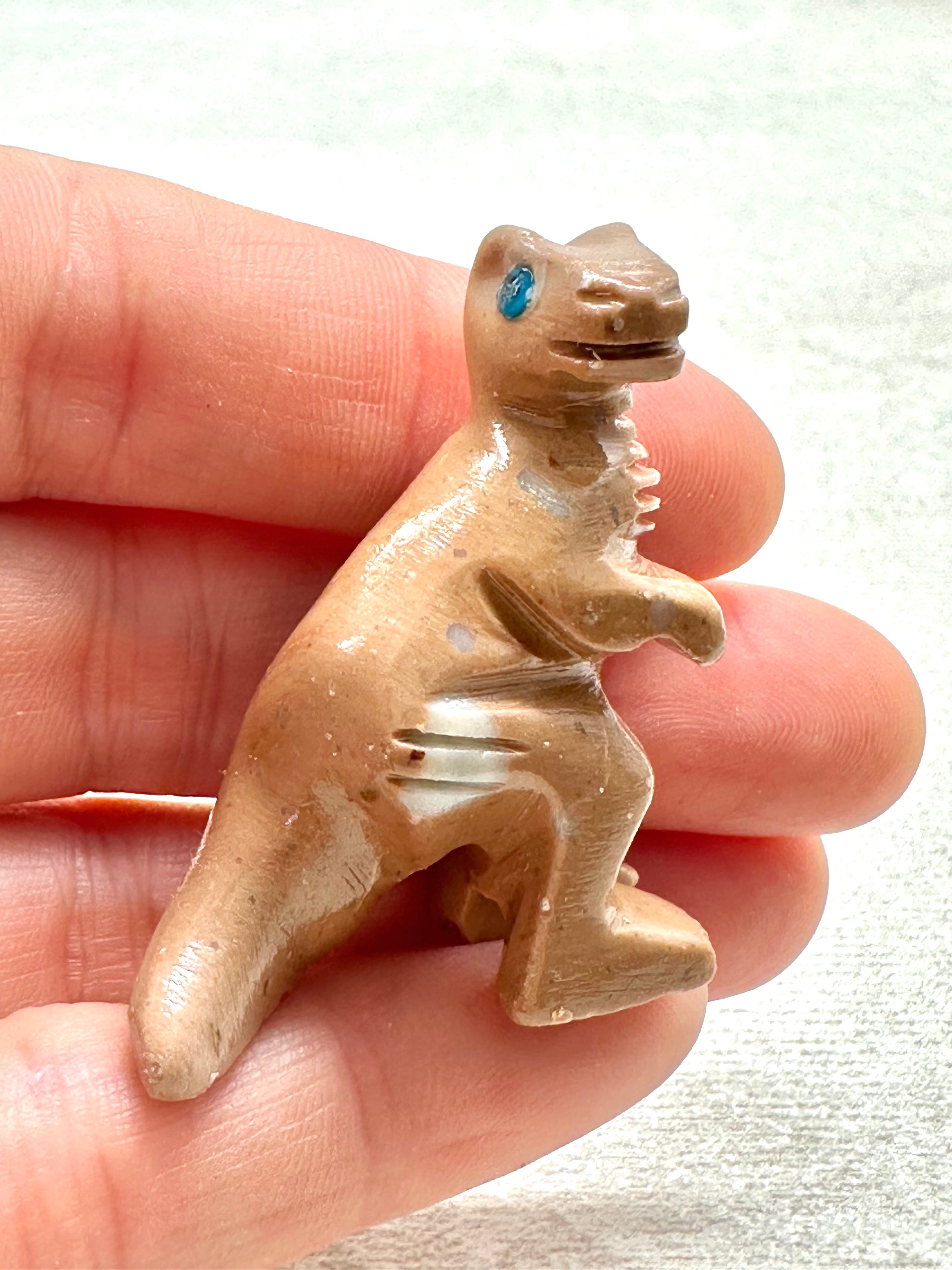 Animal made of soapstone – dinosaur - ZV019