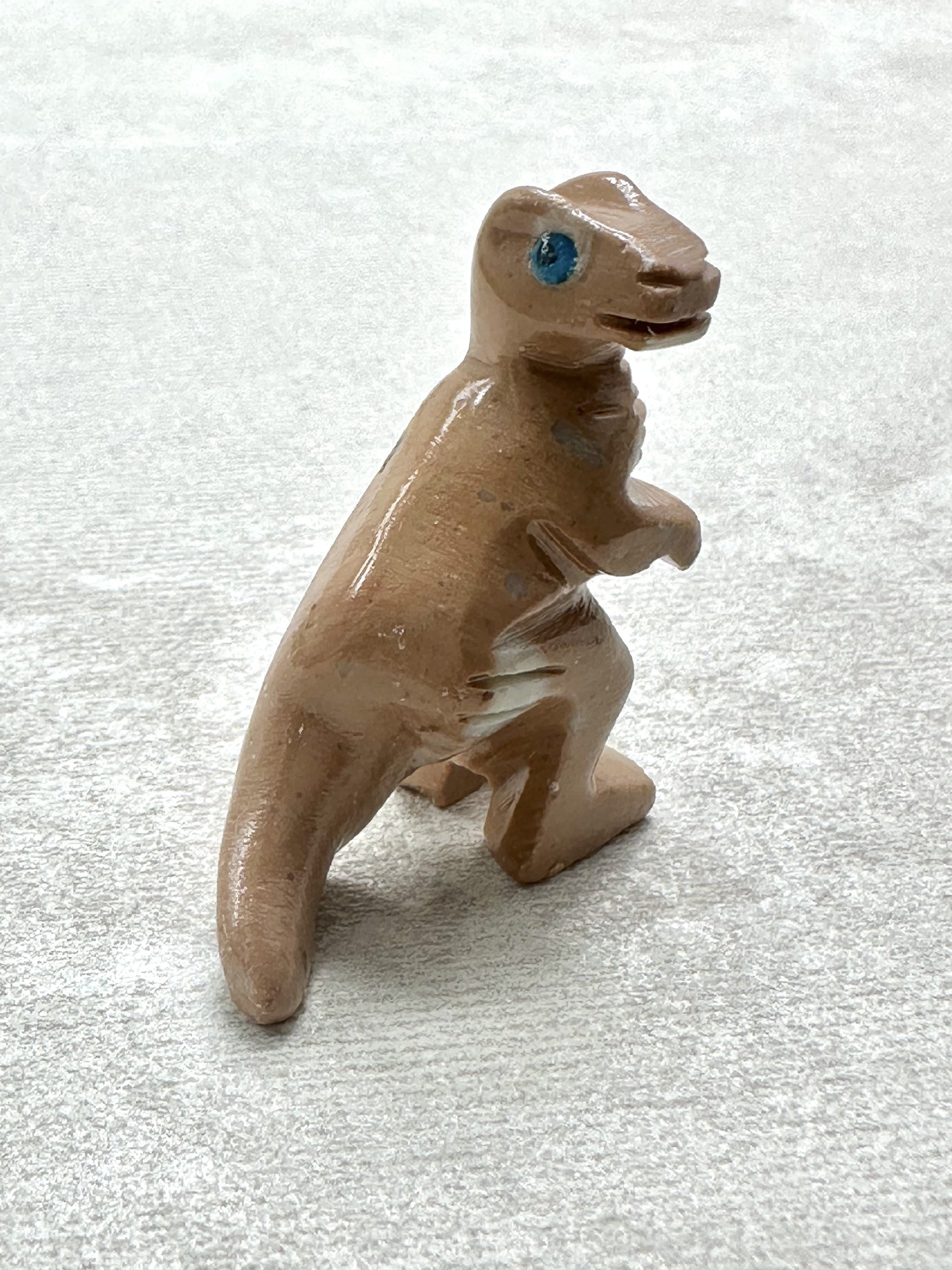 Animal made of soapstone – dinosaur