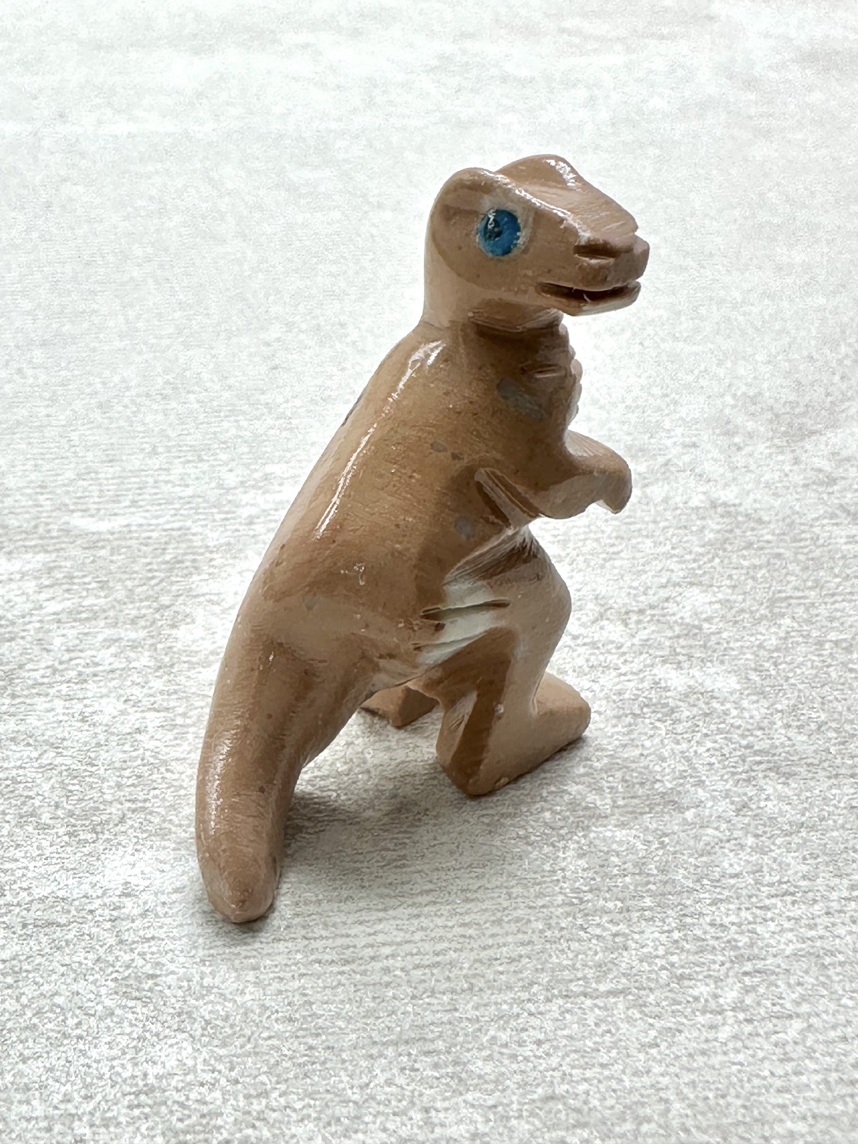 Animal made of soapstone – dinosaur