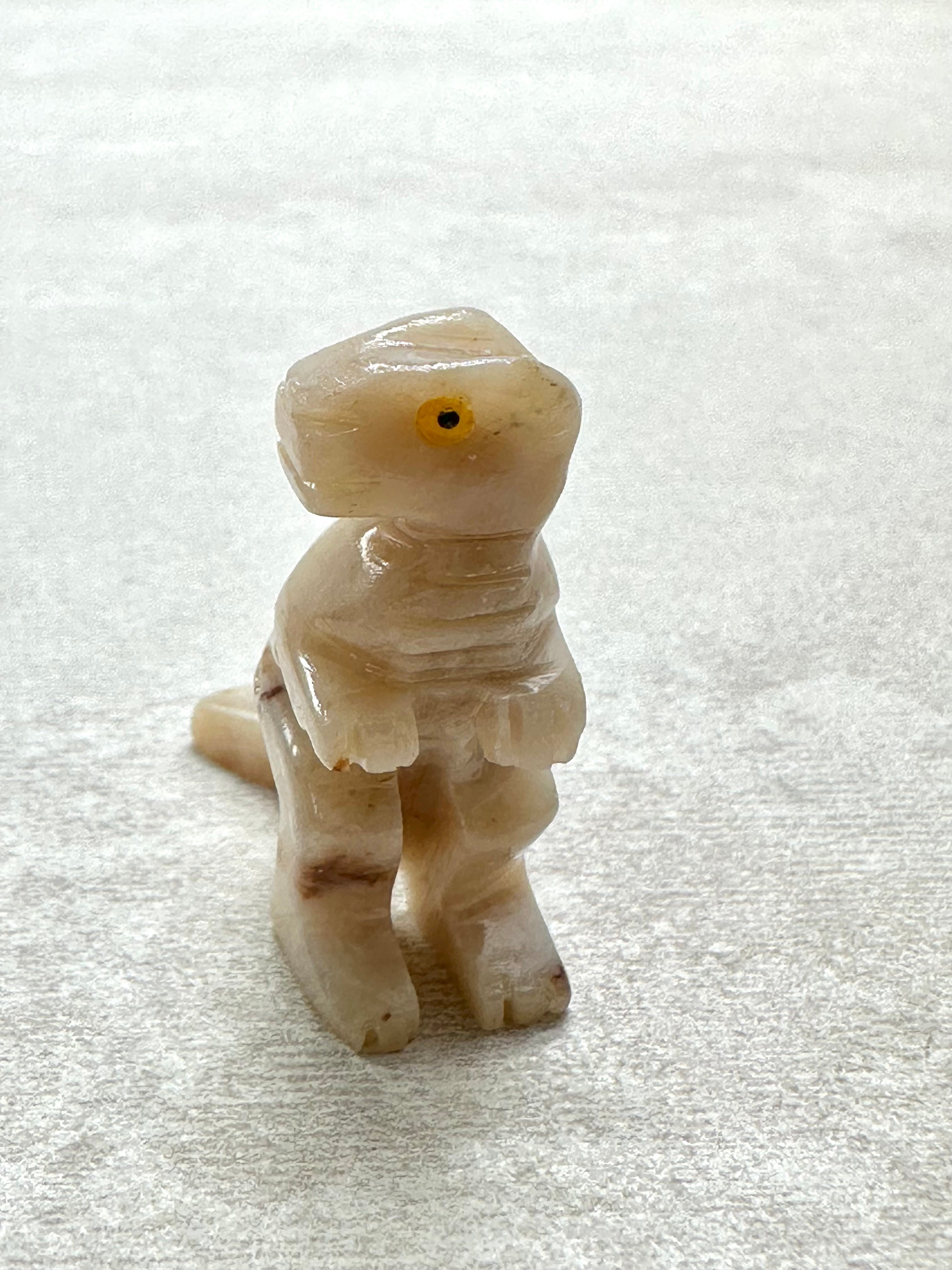Animal made of soapstone – dinosaur - ZV020