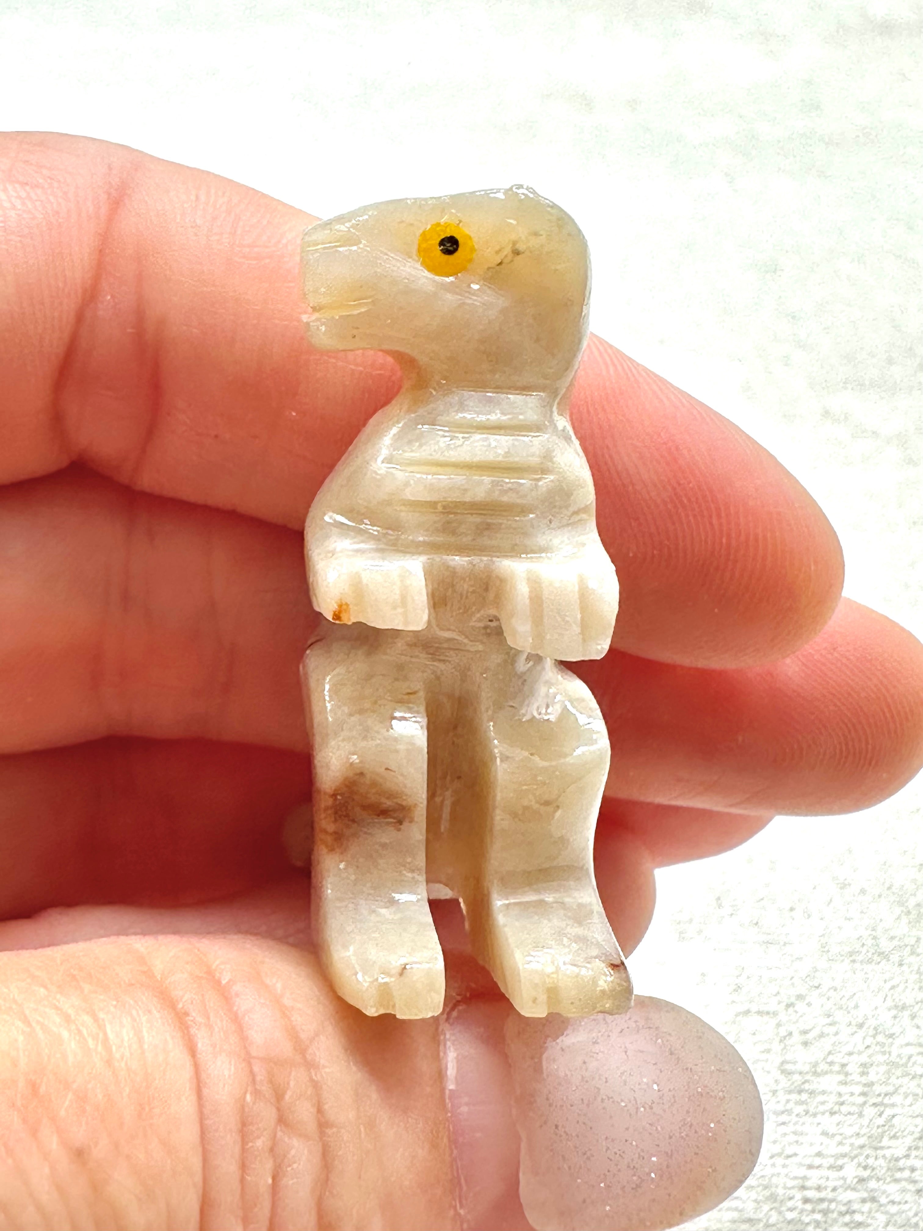 Animal made of soapstone – dinosaur - ZV020
