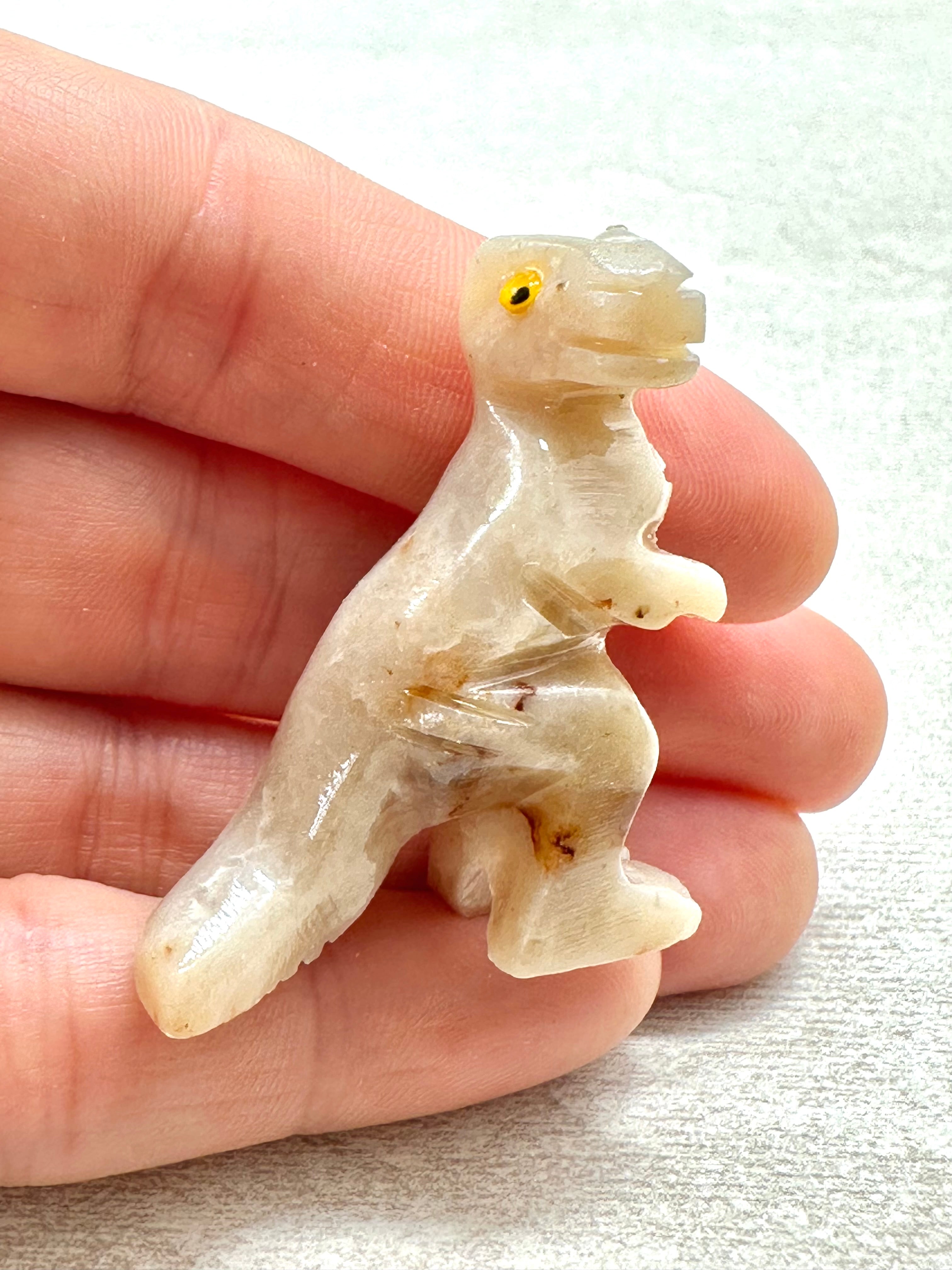 Animal made of soapstone – dinosaur - ZV020