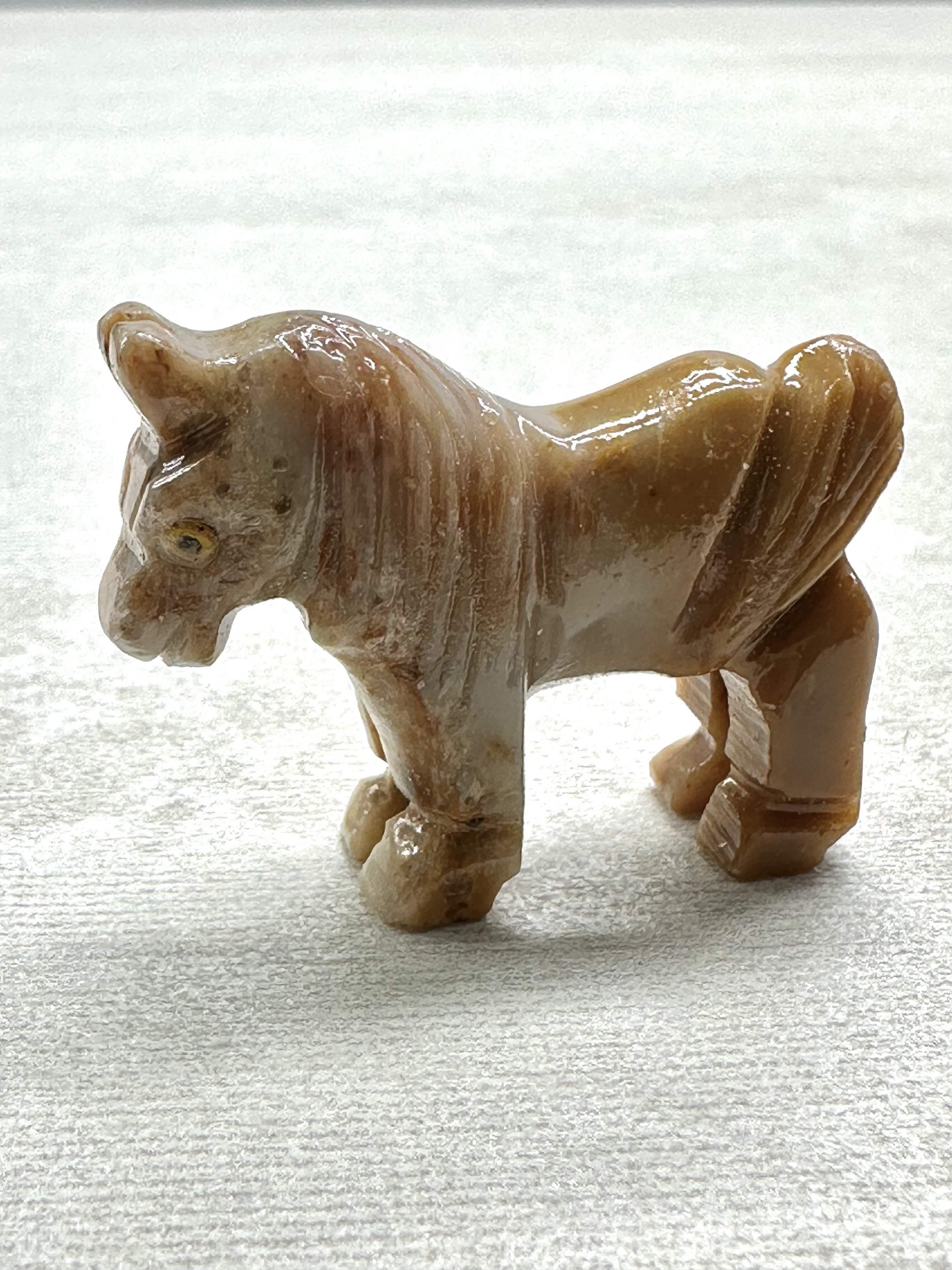 Animal made of soapstone – horse