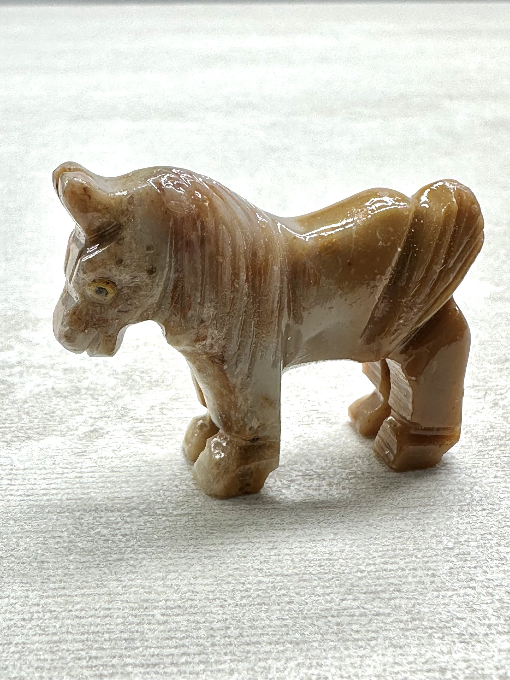 Animal made of soapstone – horse