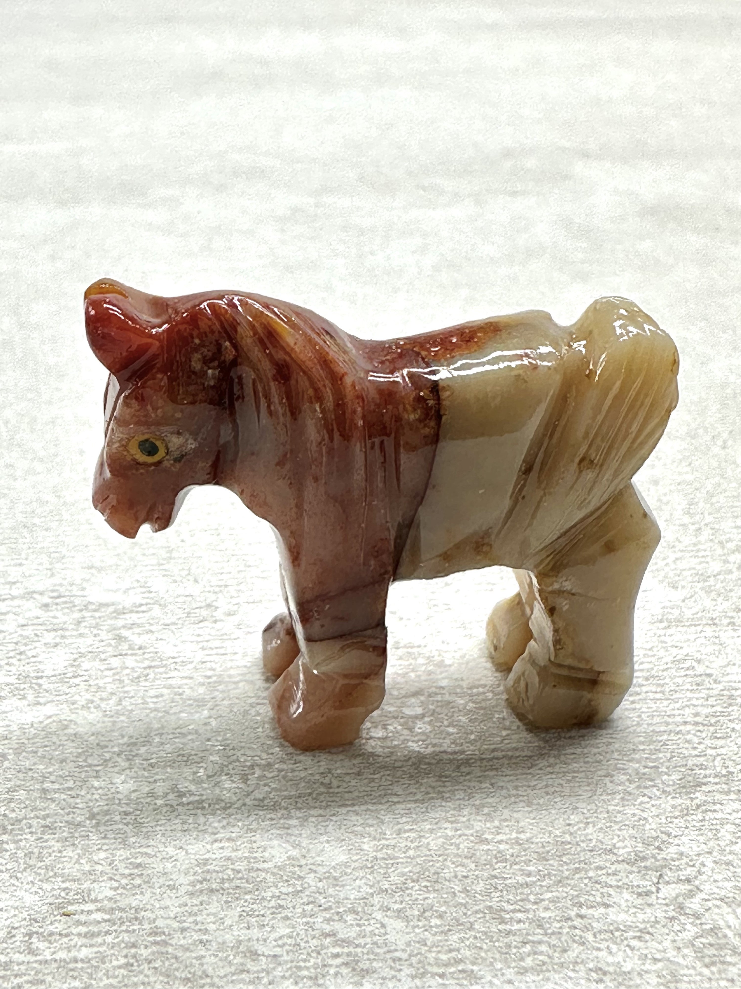 Animal made of soapstone – horse