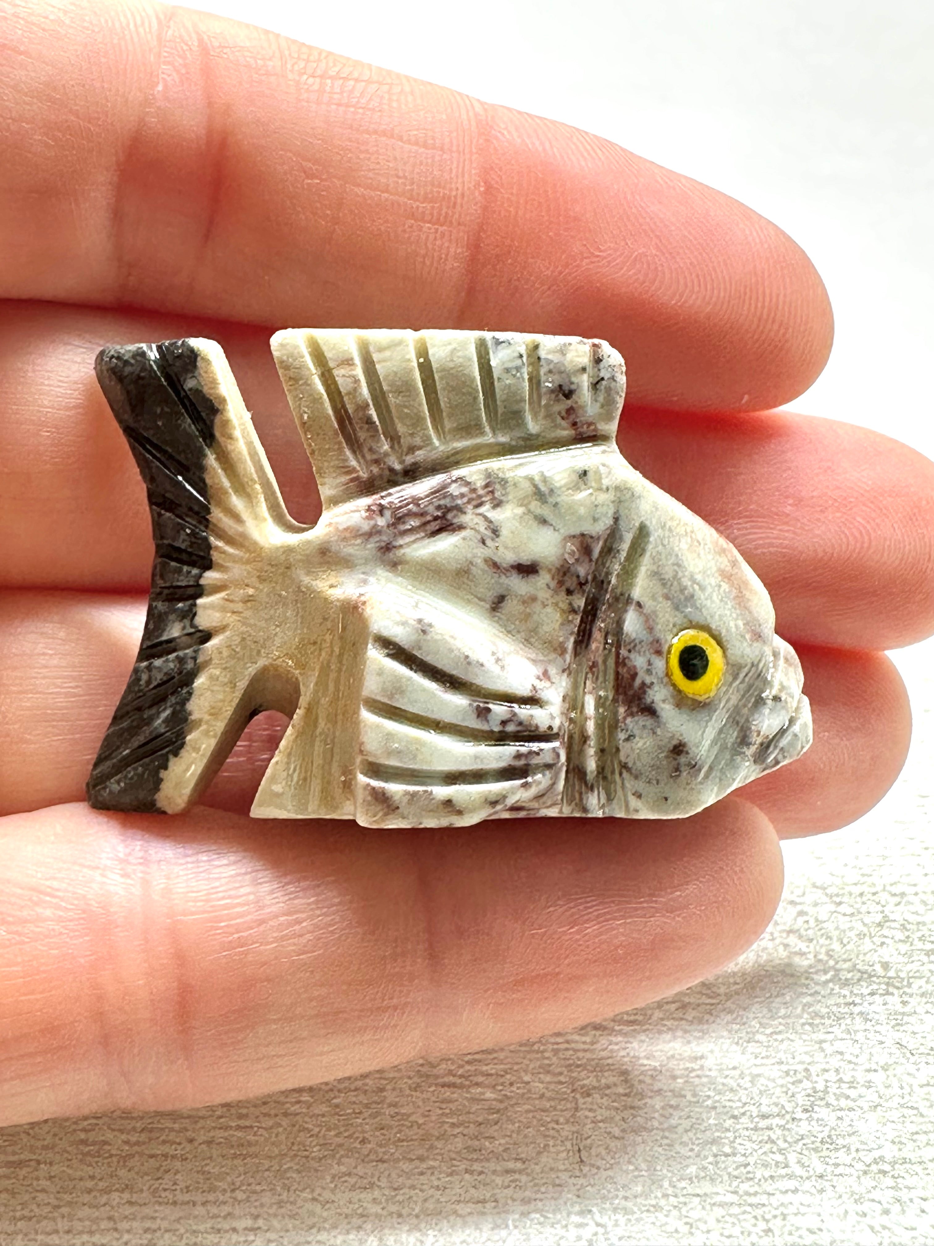 Animal made of soapstone – fish