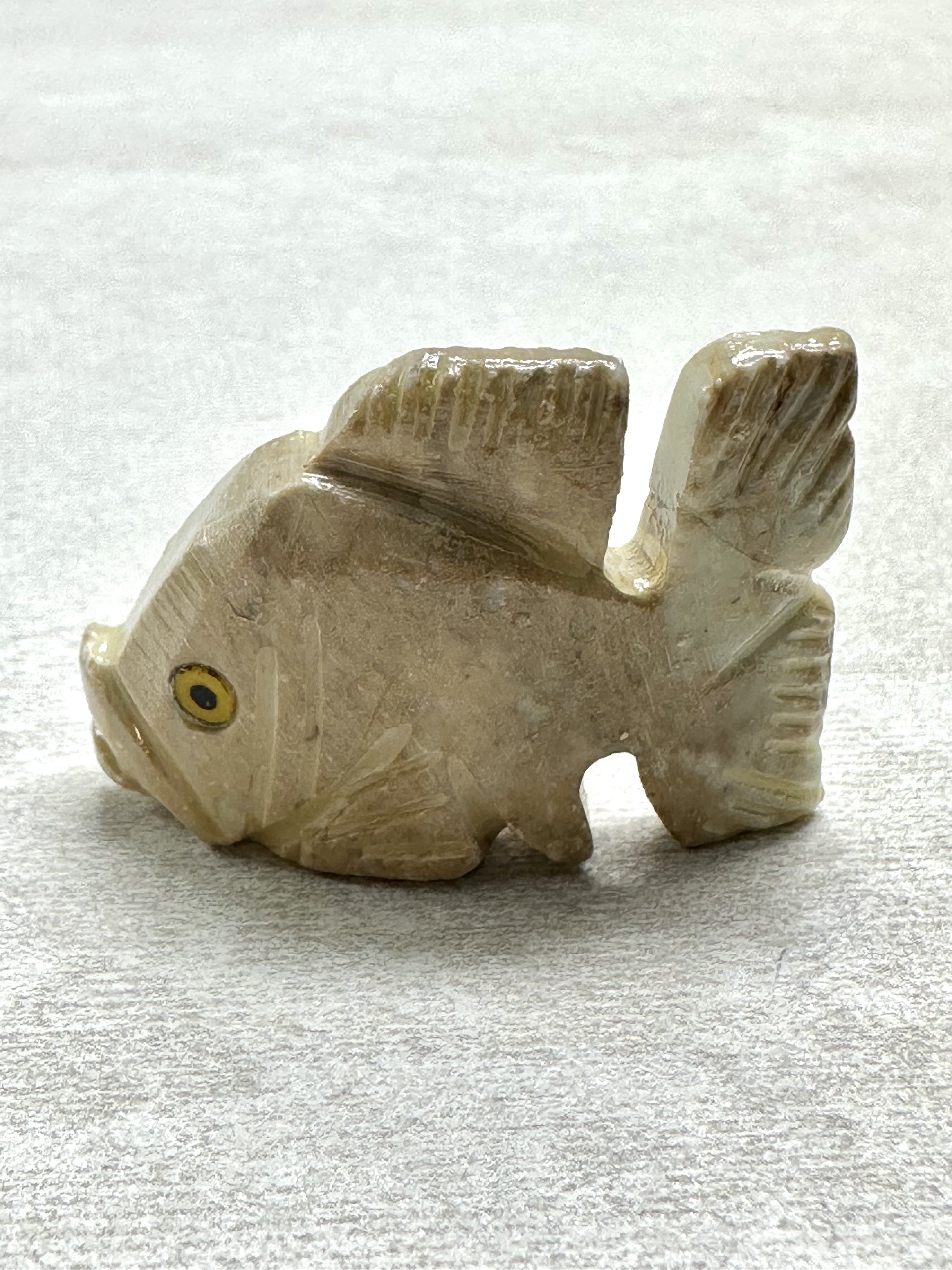 Animal made of soapstone – fish - ZV037