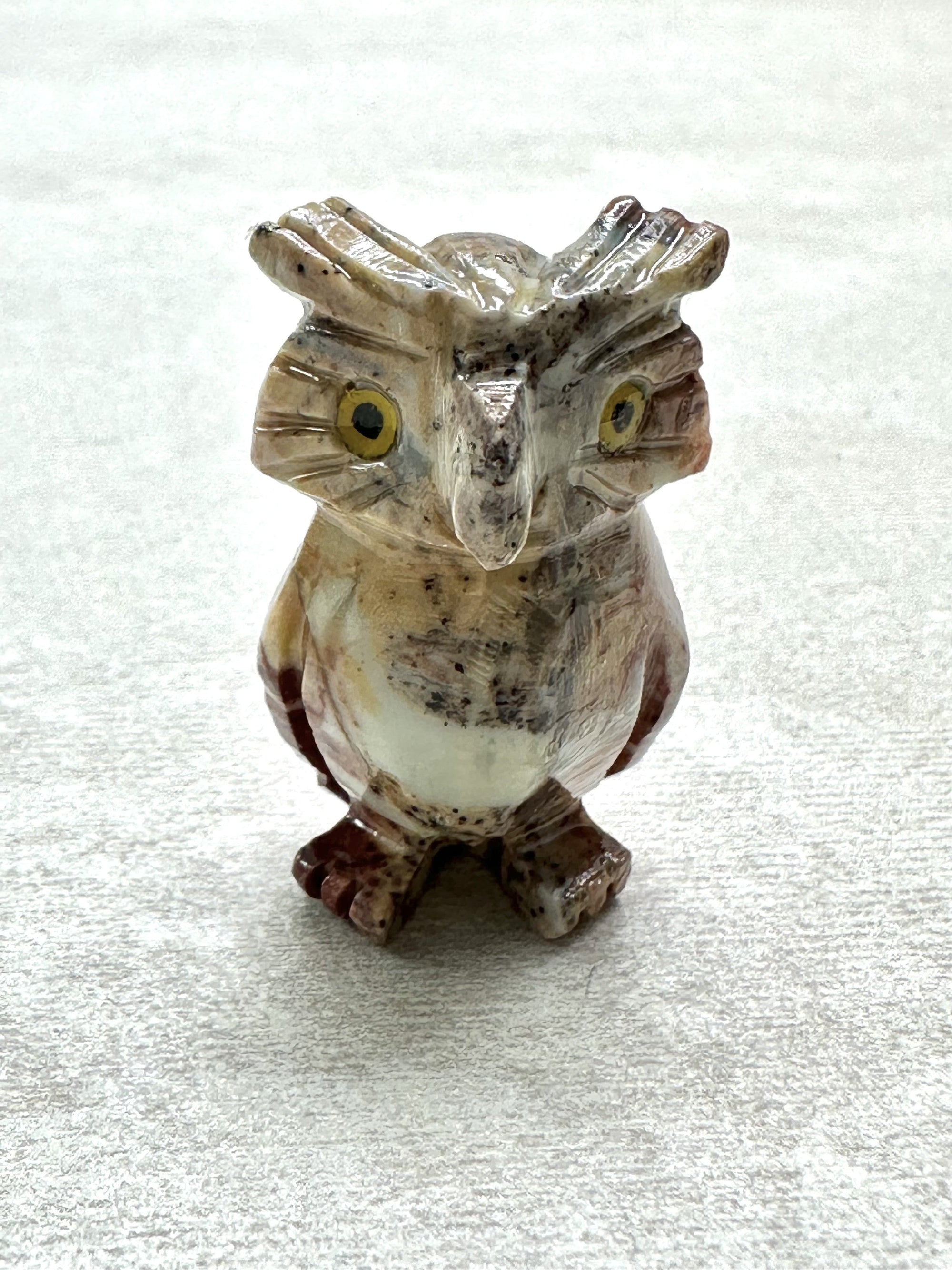 Animal made of soapstone – owl