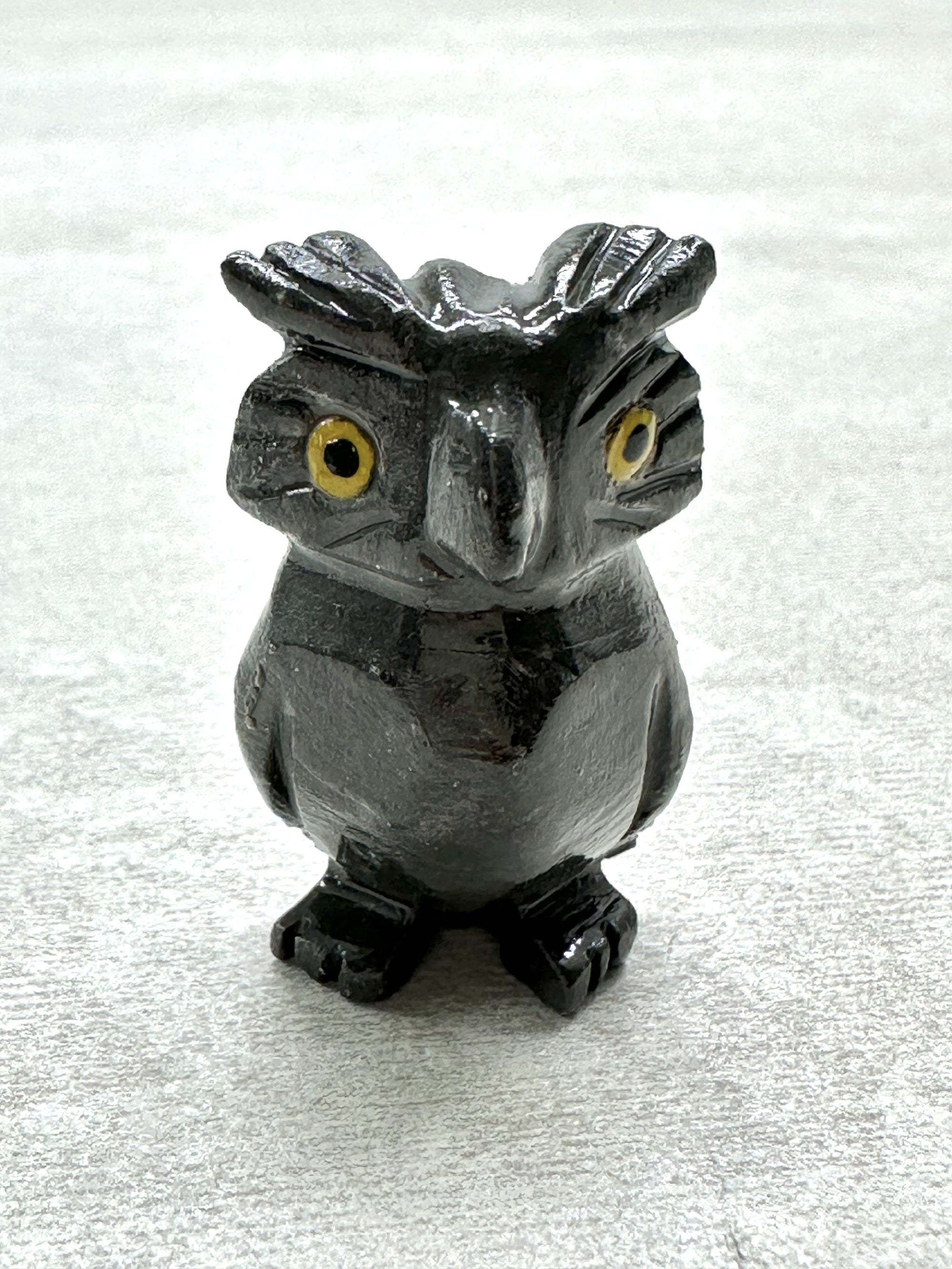 Animal made of soapstone – owl