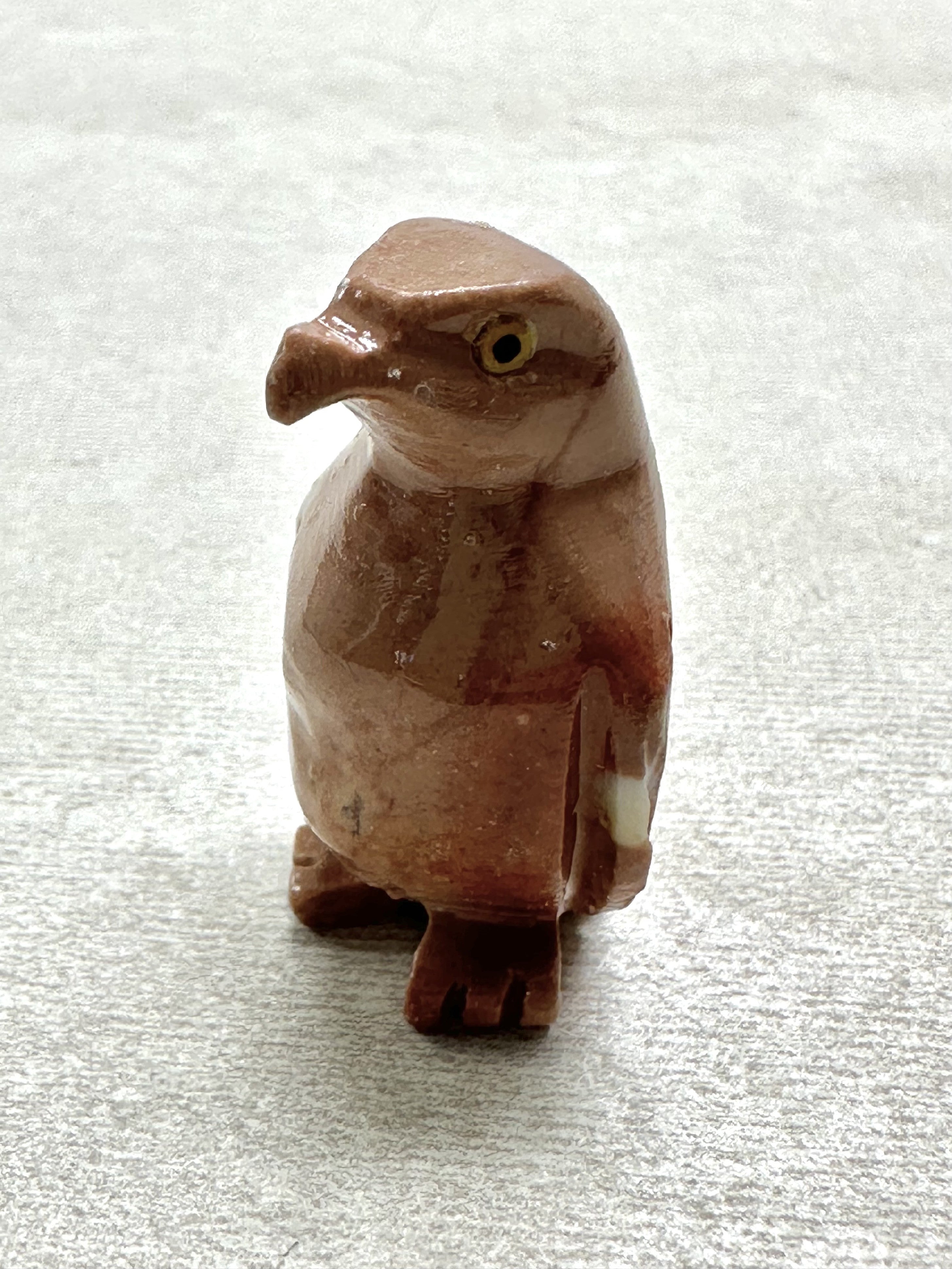 Animal made of soapstone – penguin - ZV045
