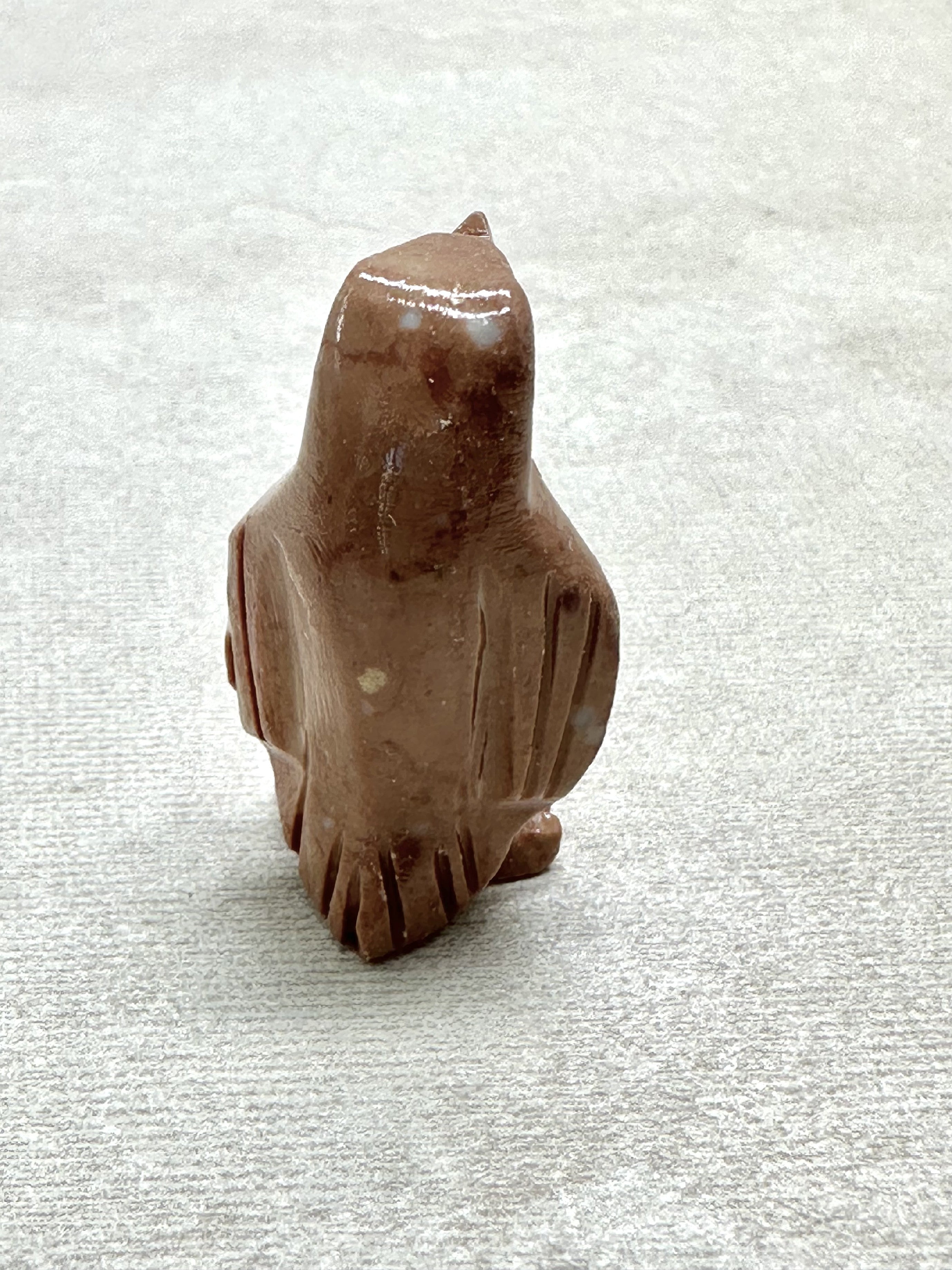 Animal made of soapstone – penguin - ZV045