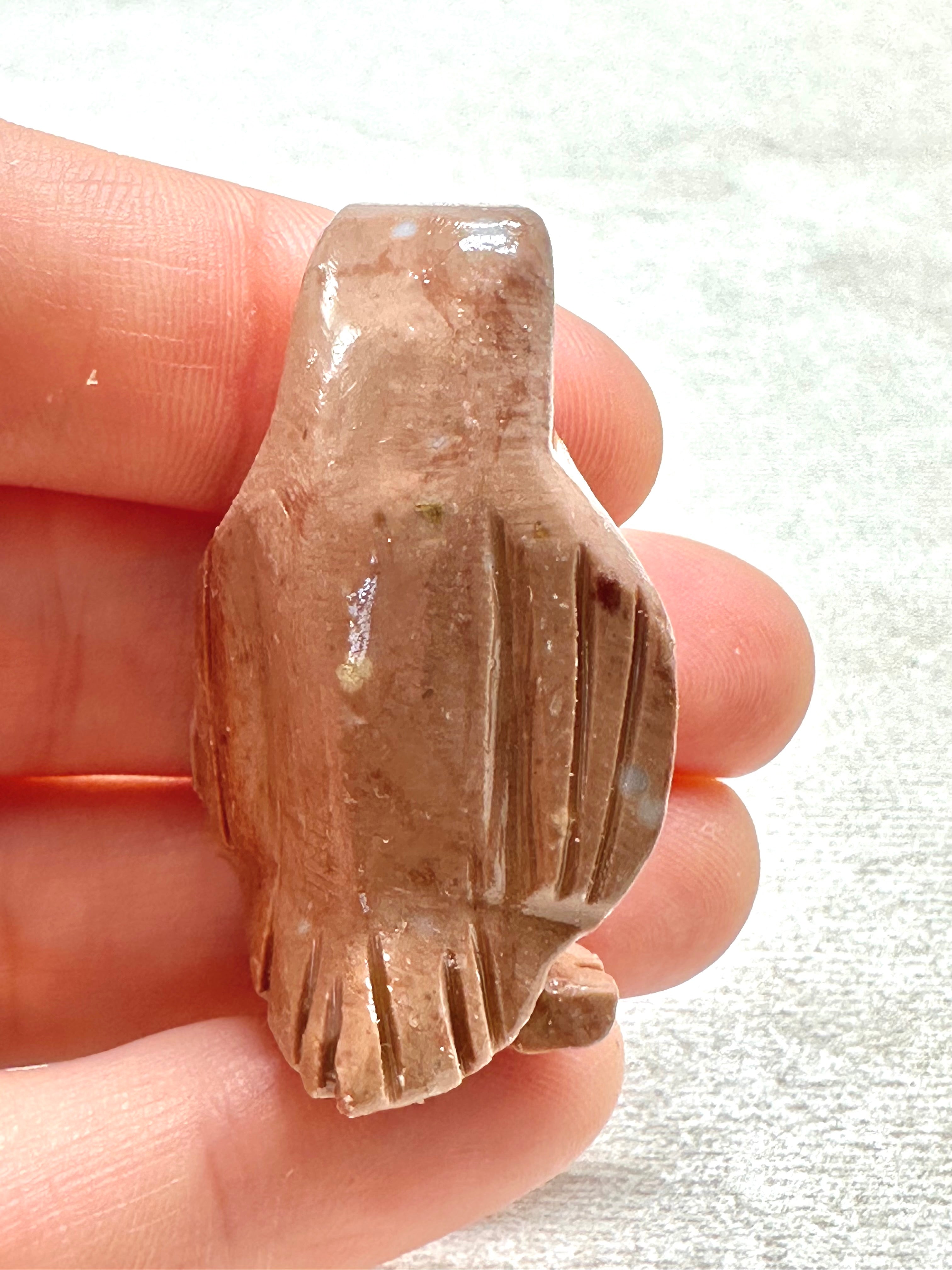 Animal made of soapstone – penguin - ZV045