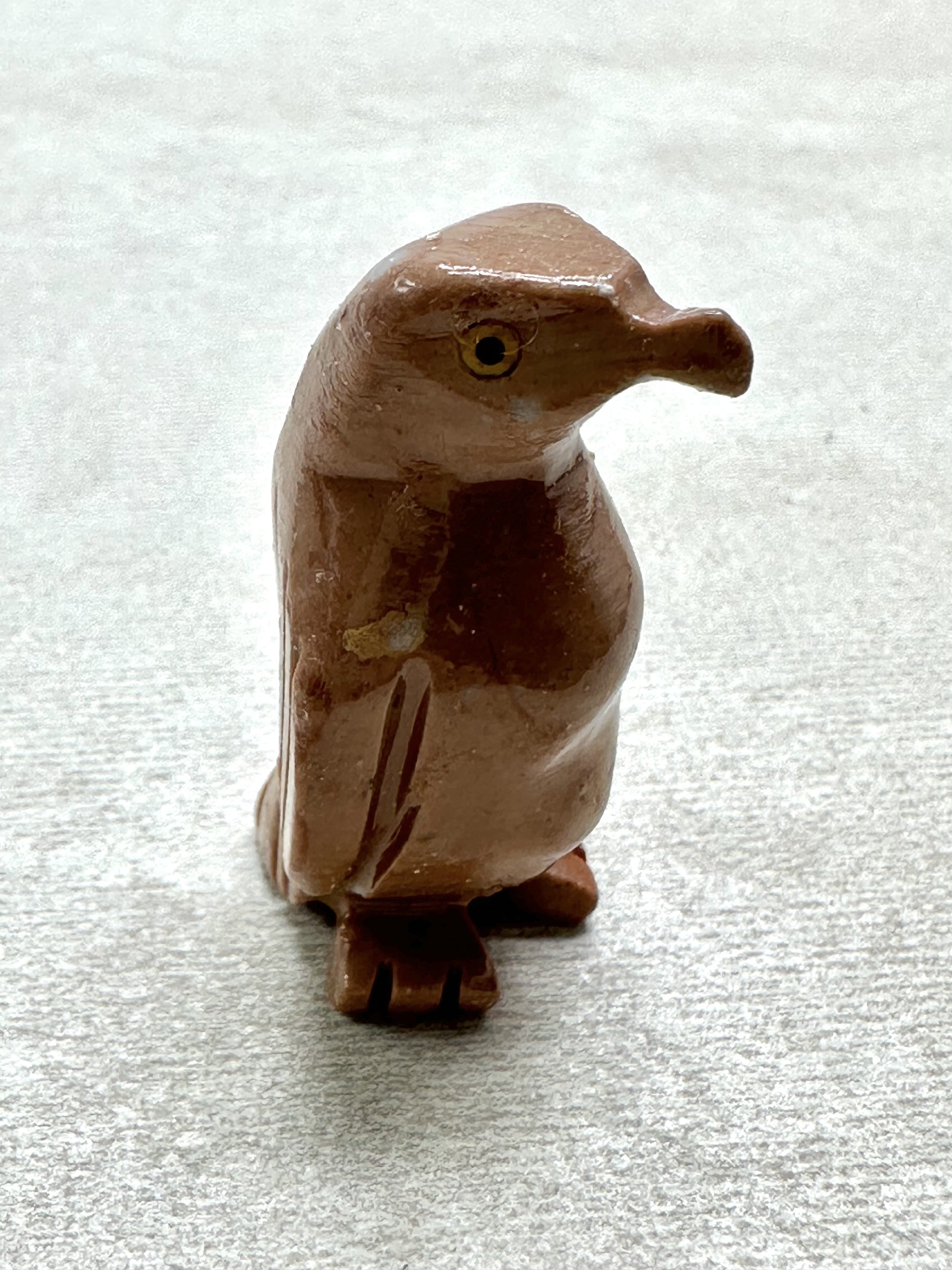 Animal made of soapstone – penguin