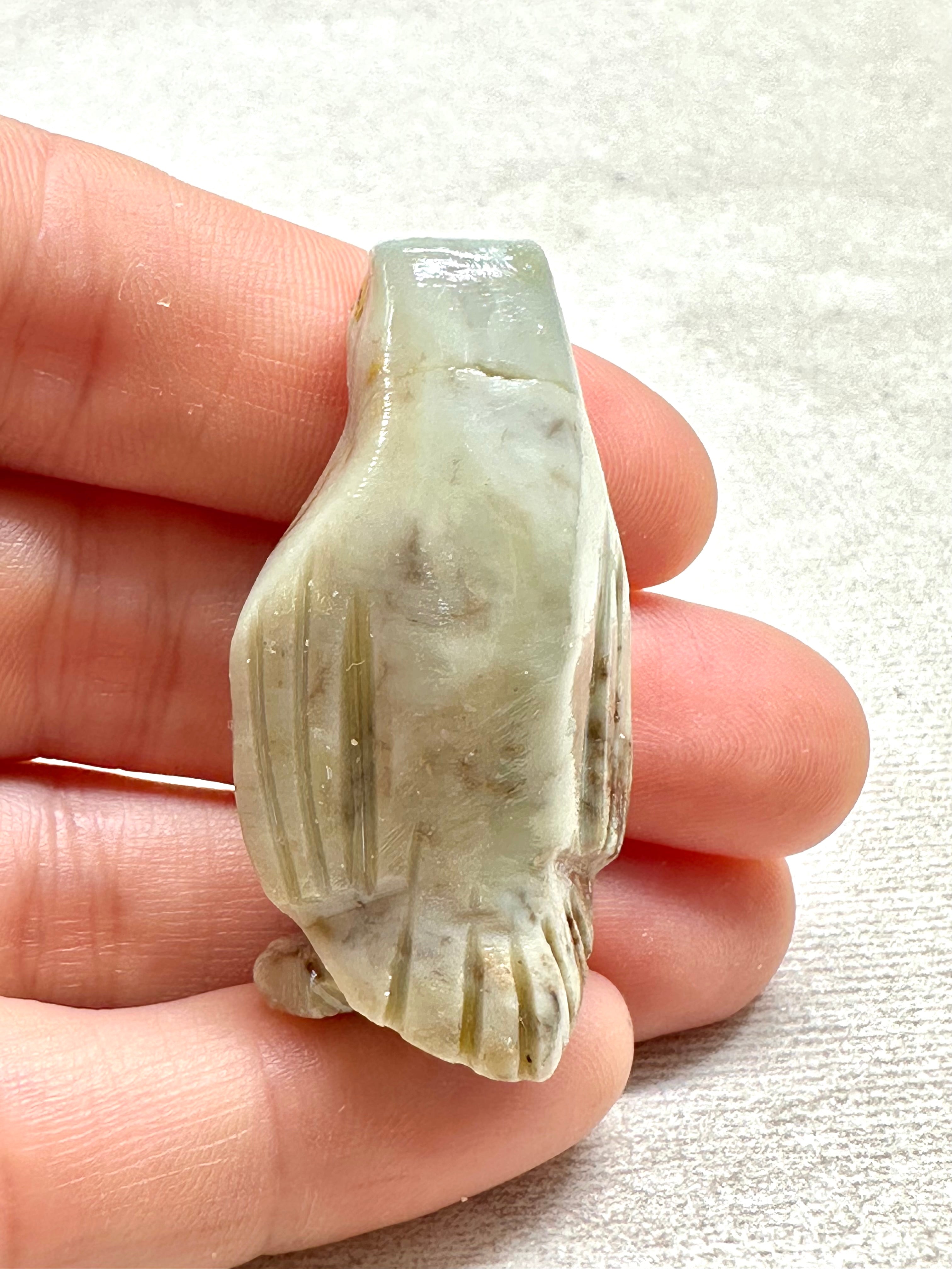 Animal made of soapstone – penguin - ZV047