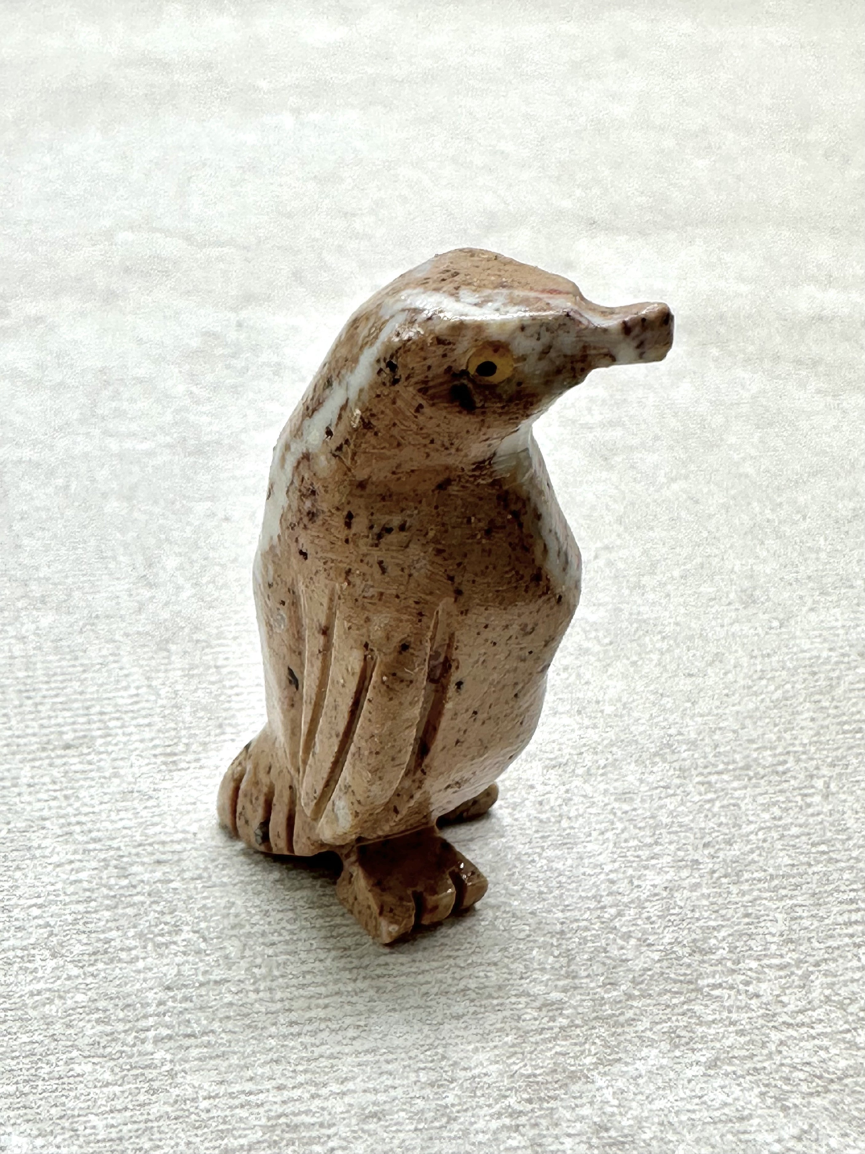 Animal made of soapstone – penguin - ZV048