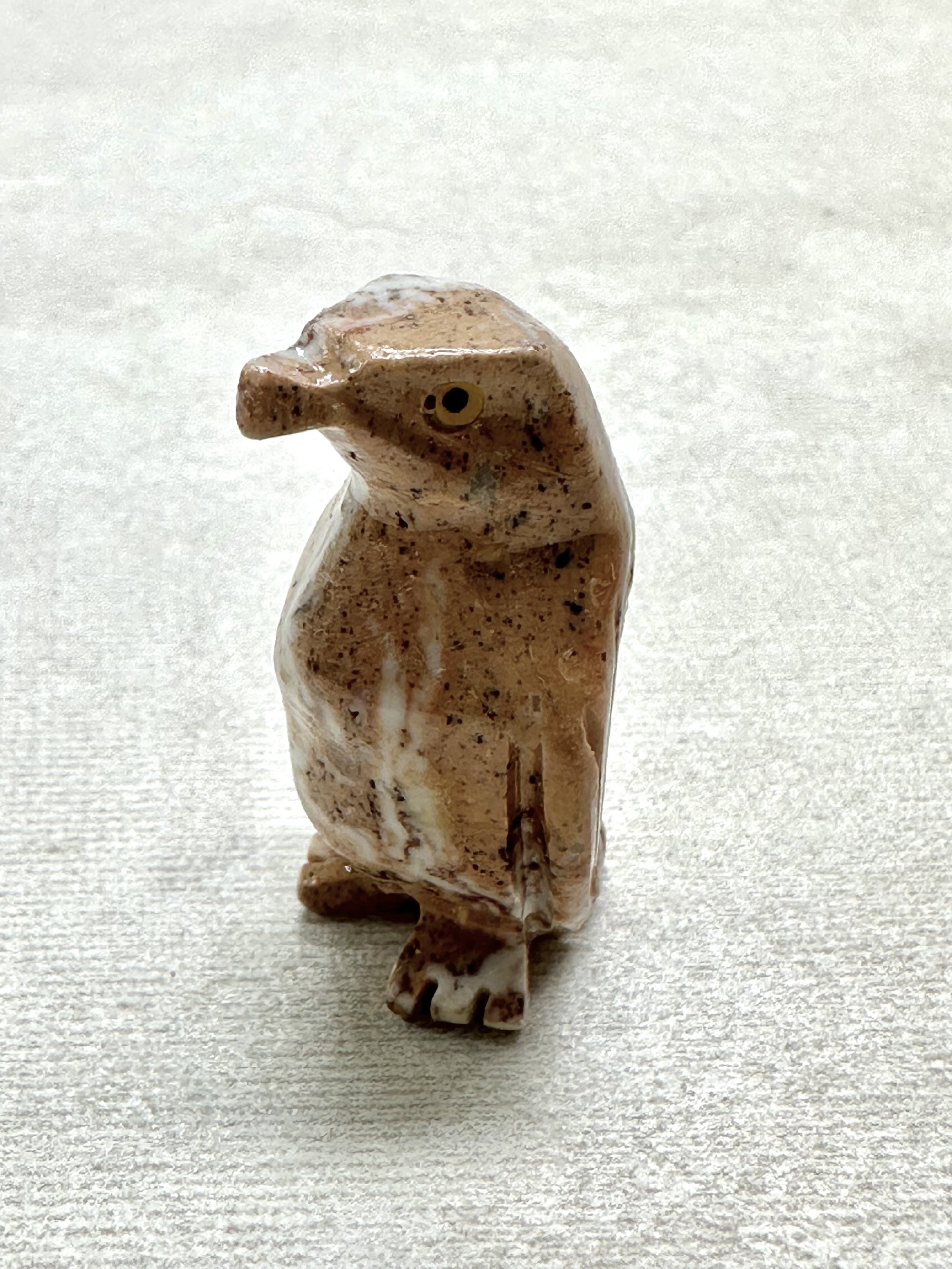 Animal made of soapstone – penguin
