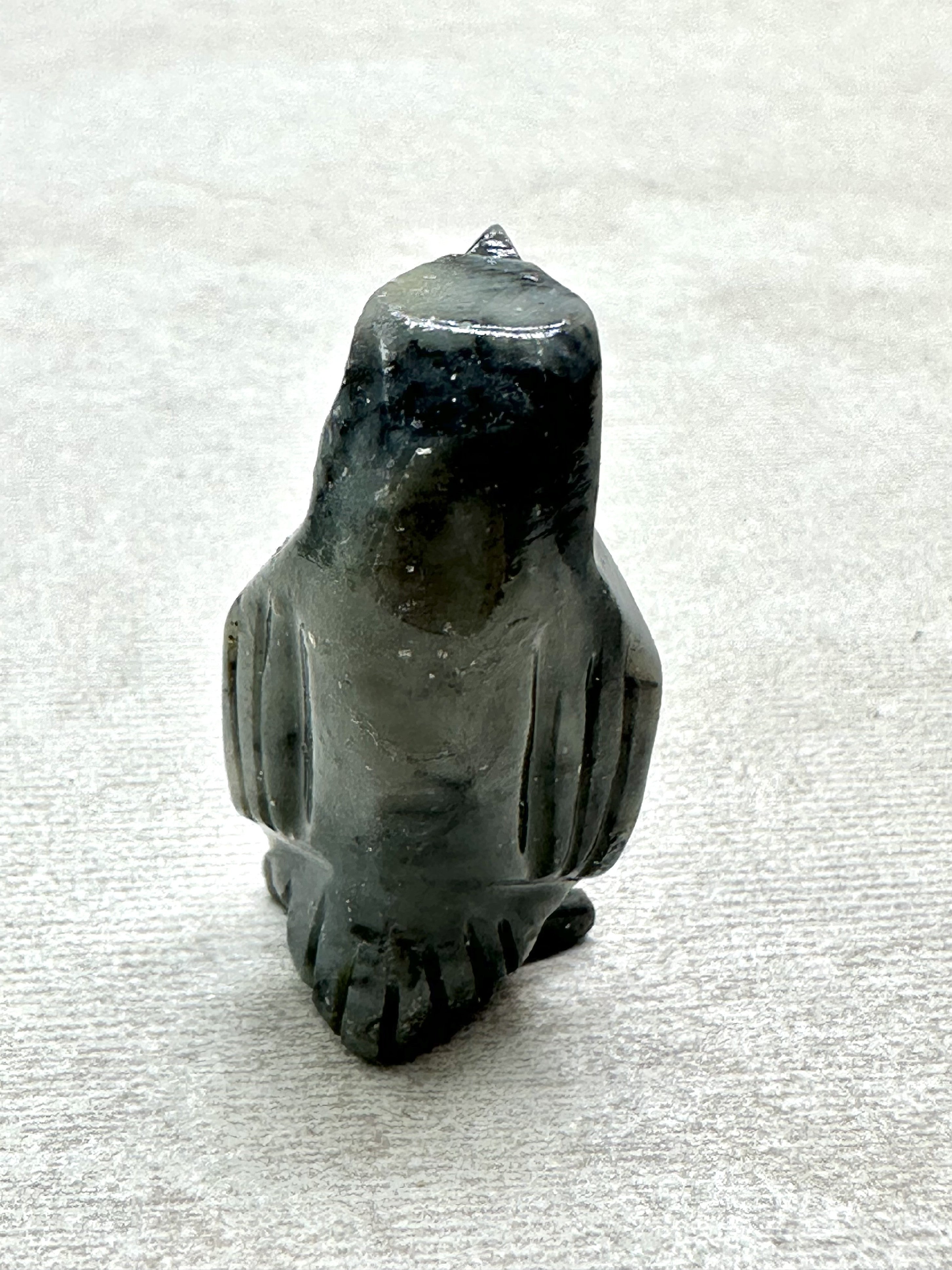 Animal made of soapstone – penguin - ZV049
