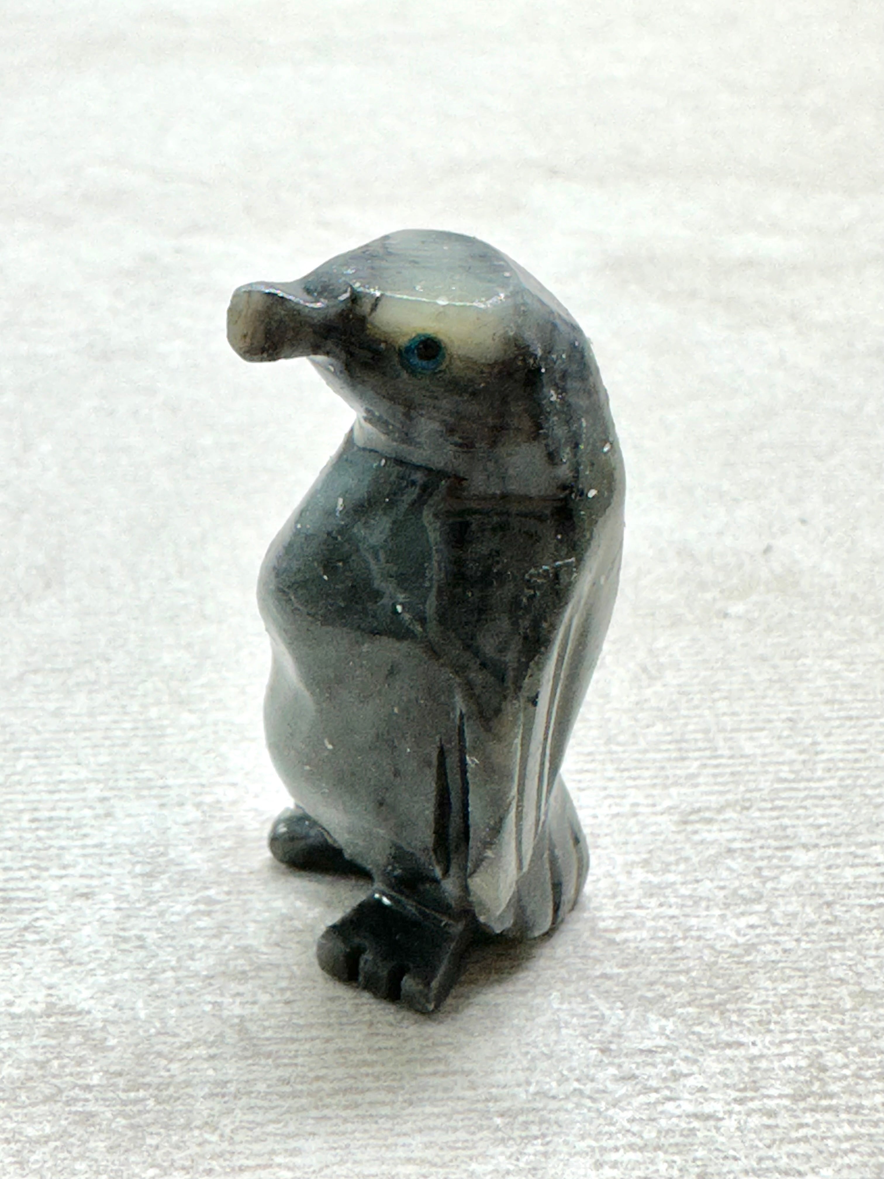 Animal made of soapstone – penguin