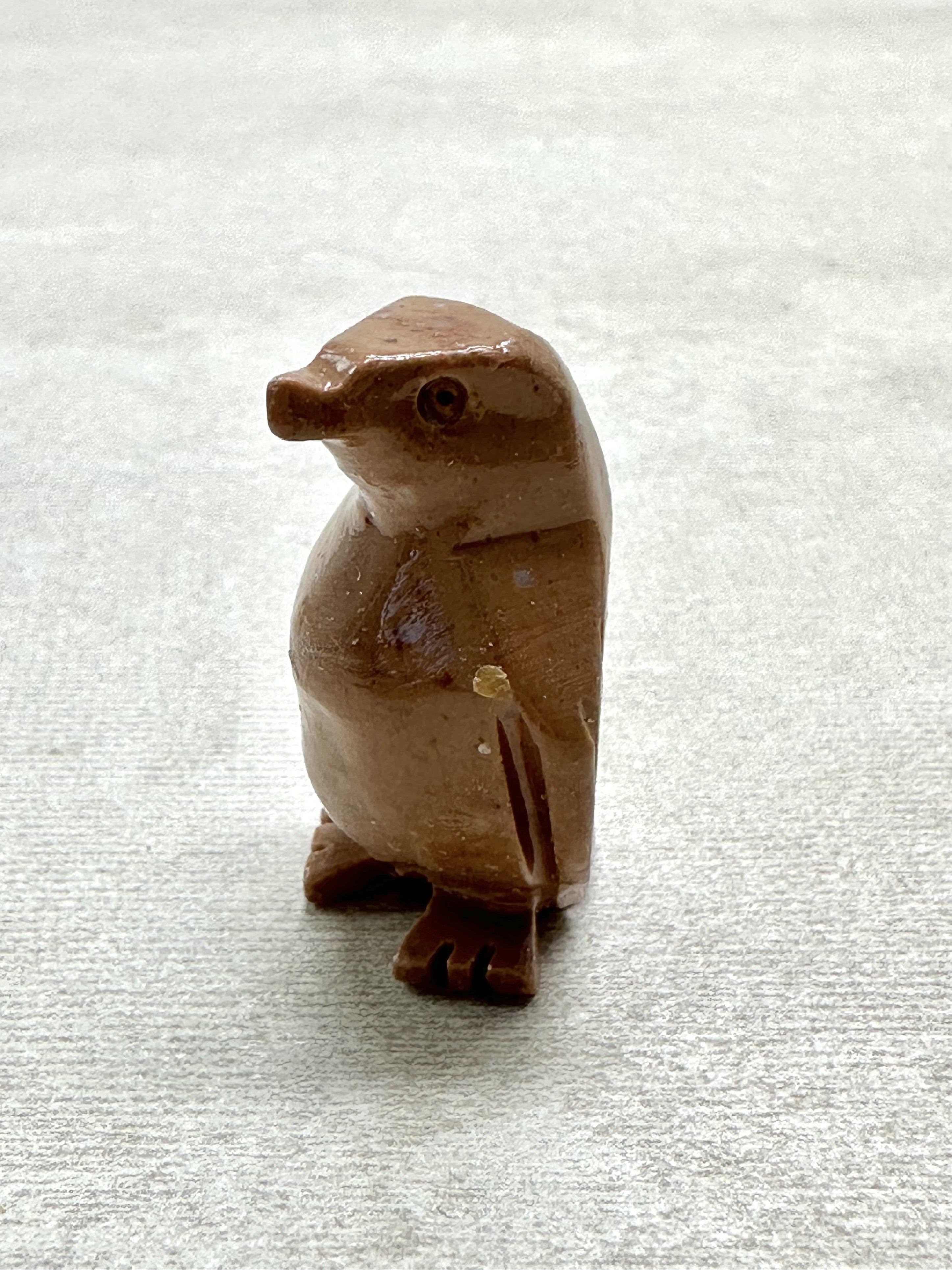 Animal made of soapstone – penguin - ZV050