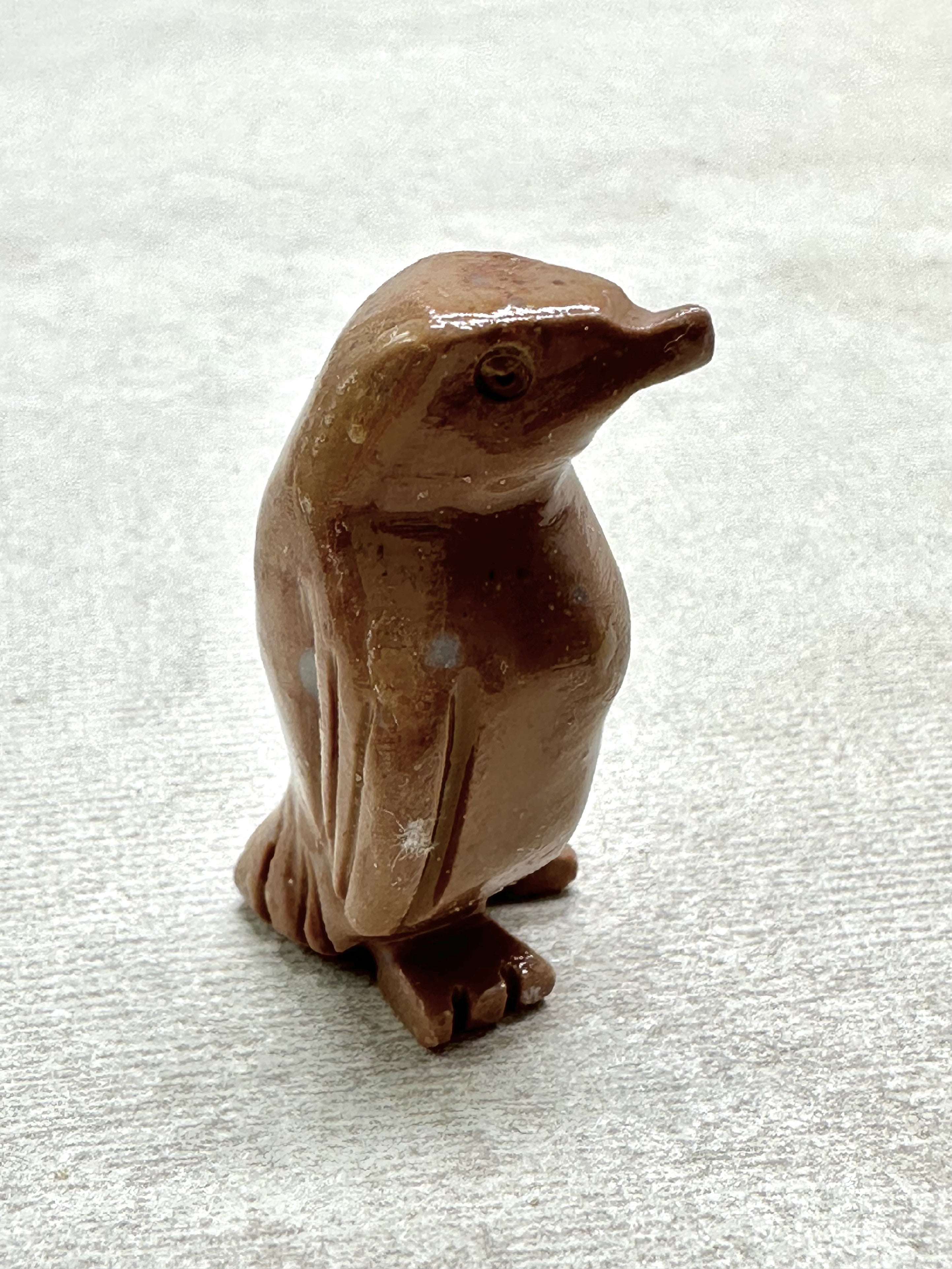 Animal made of soapstone – penguin - ZV050