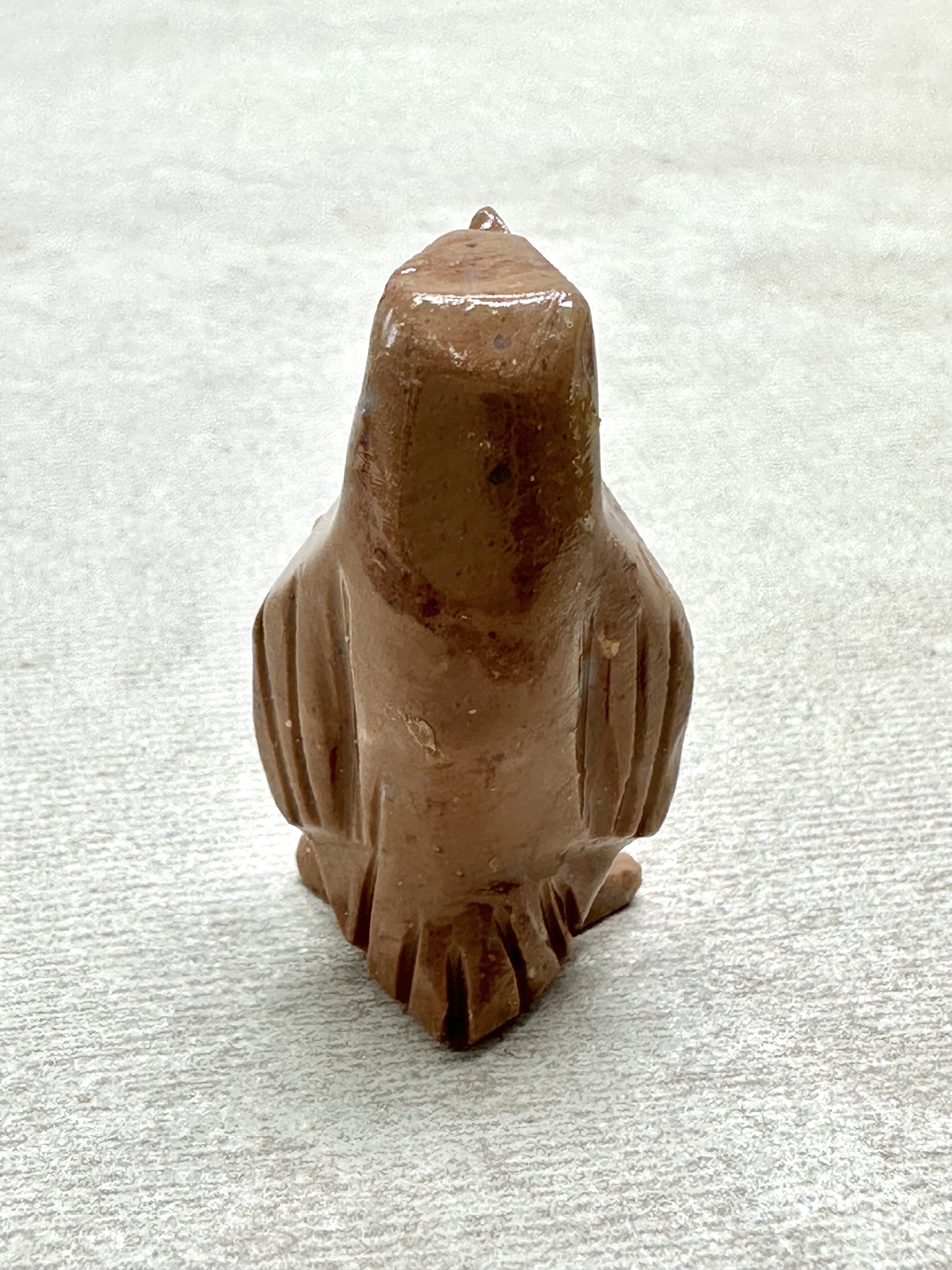 Animal made of soapstone – penguin - ZV050