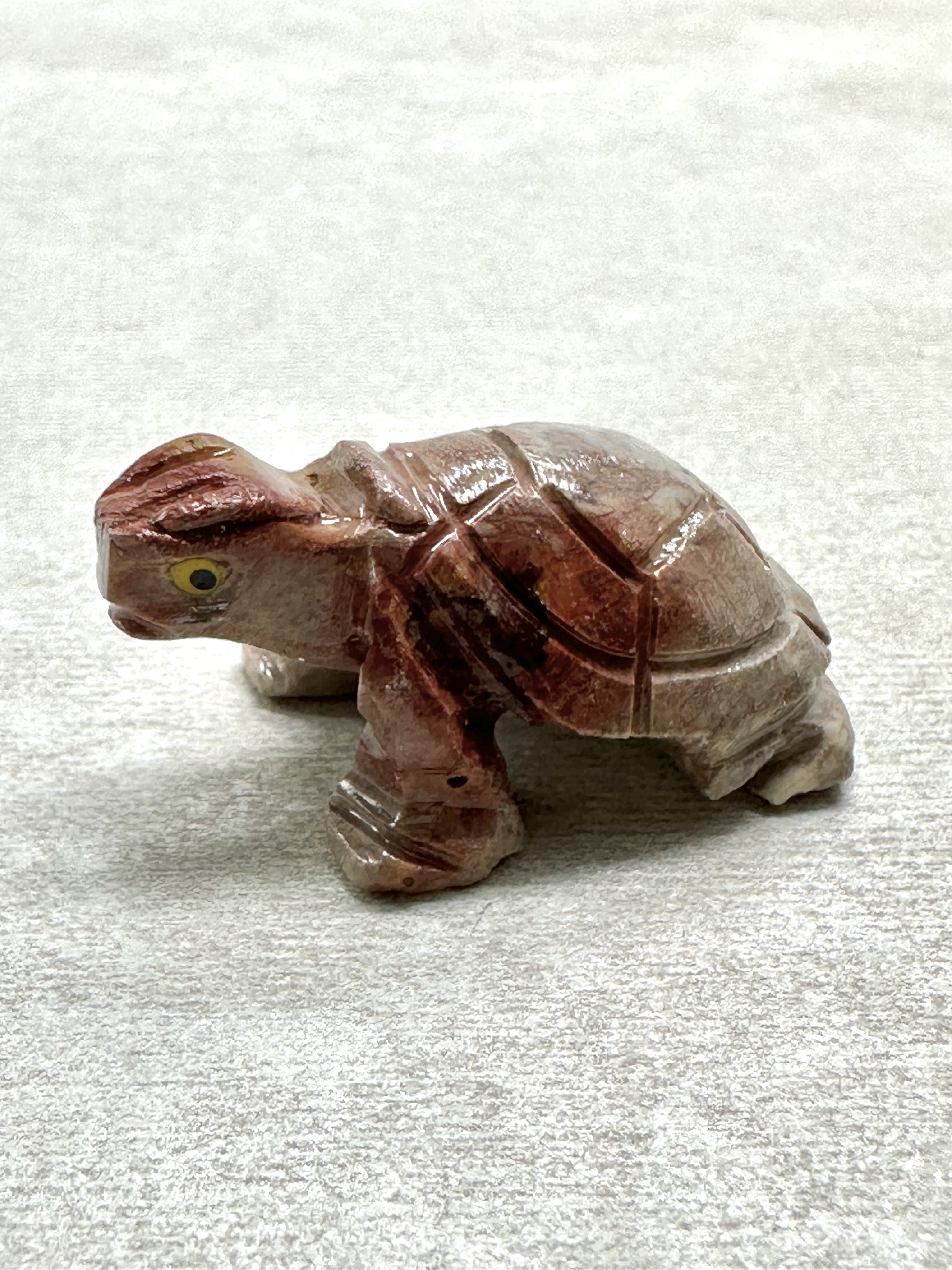 Animal made of soapstone – turtle