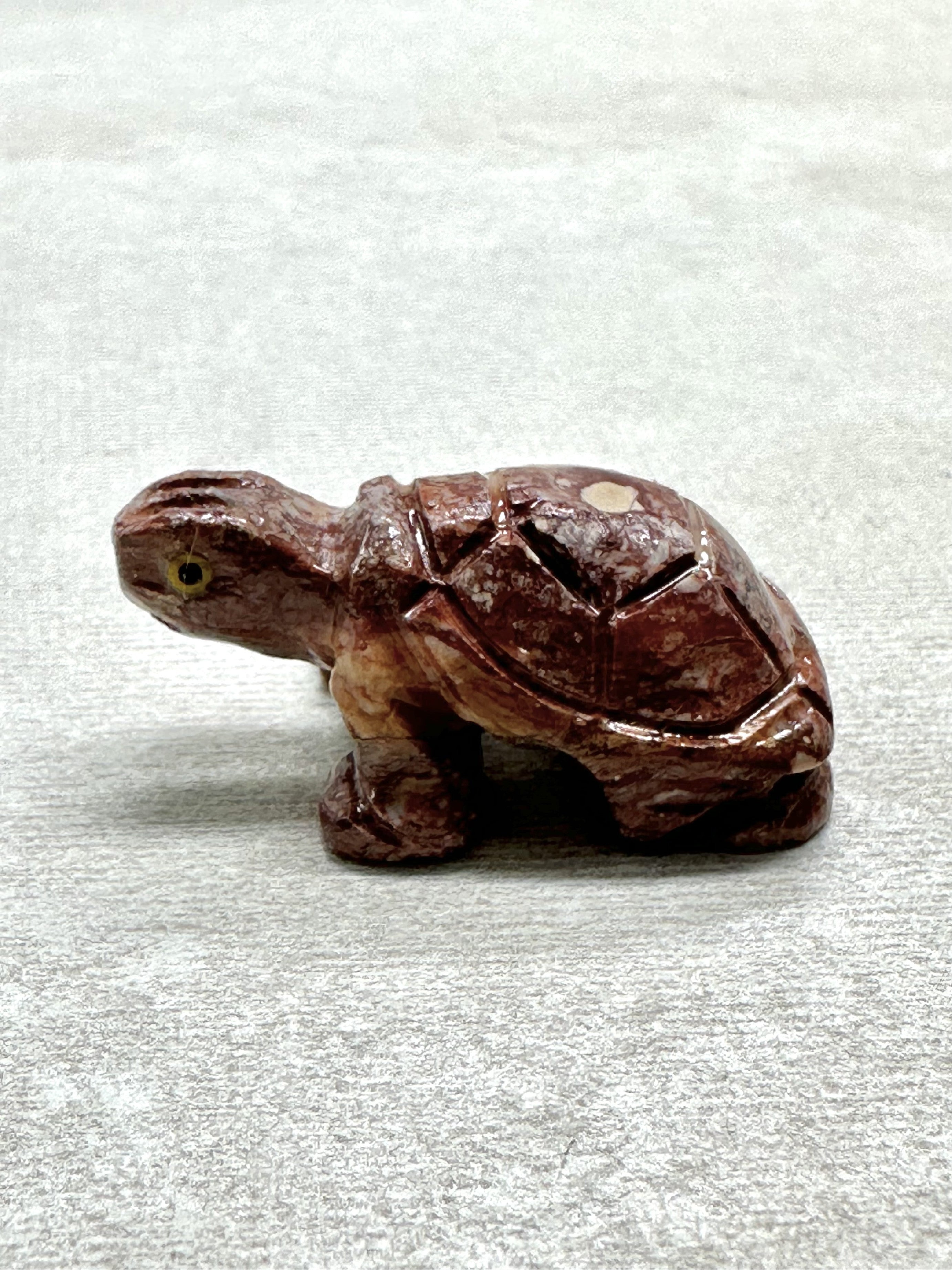 Animal made of soapstone – turtle